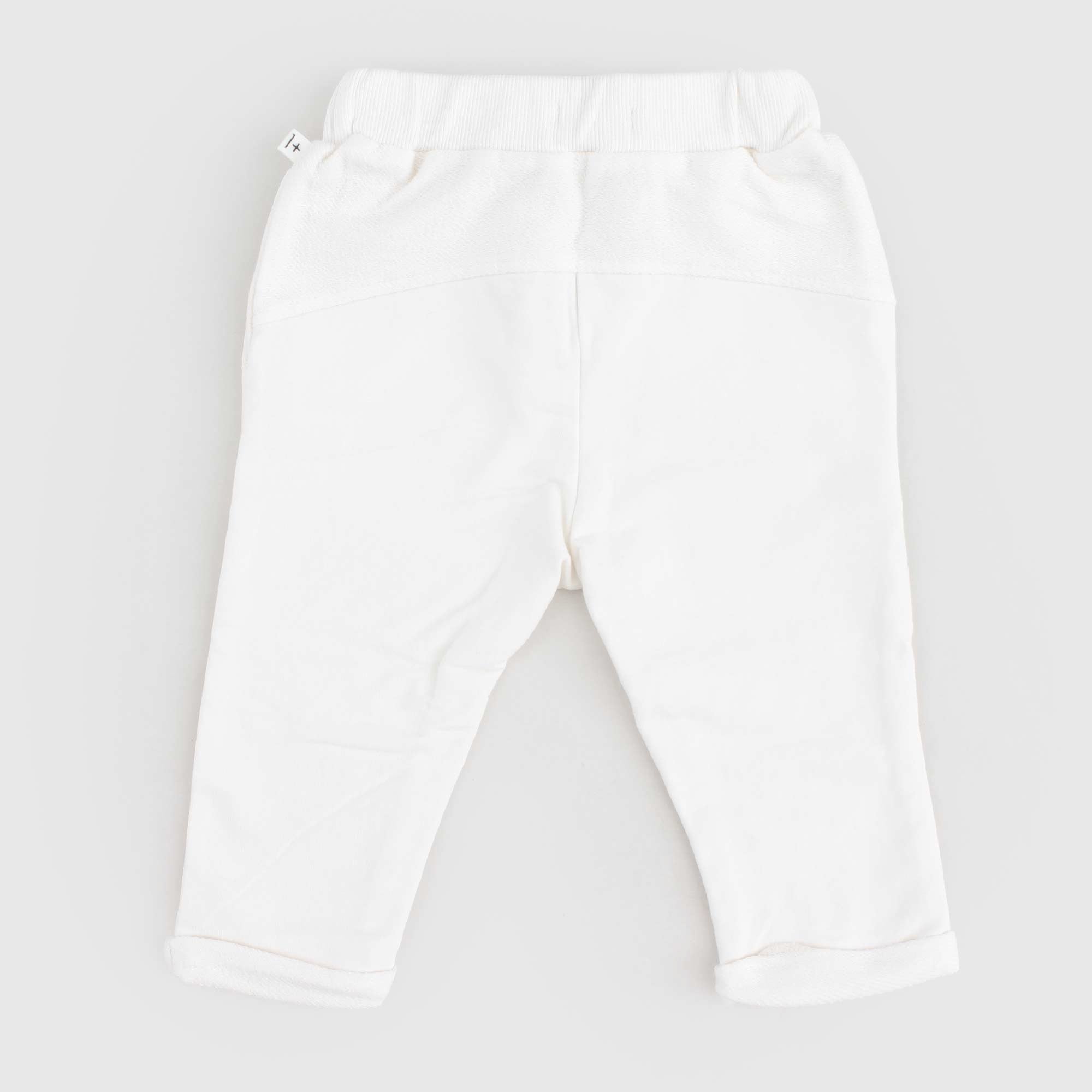 Pantalone cotone jogging bianco latte - annameglio.com abbigliamento moda