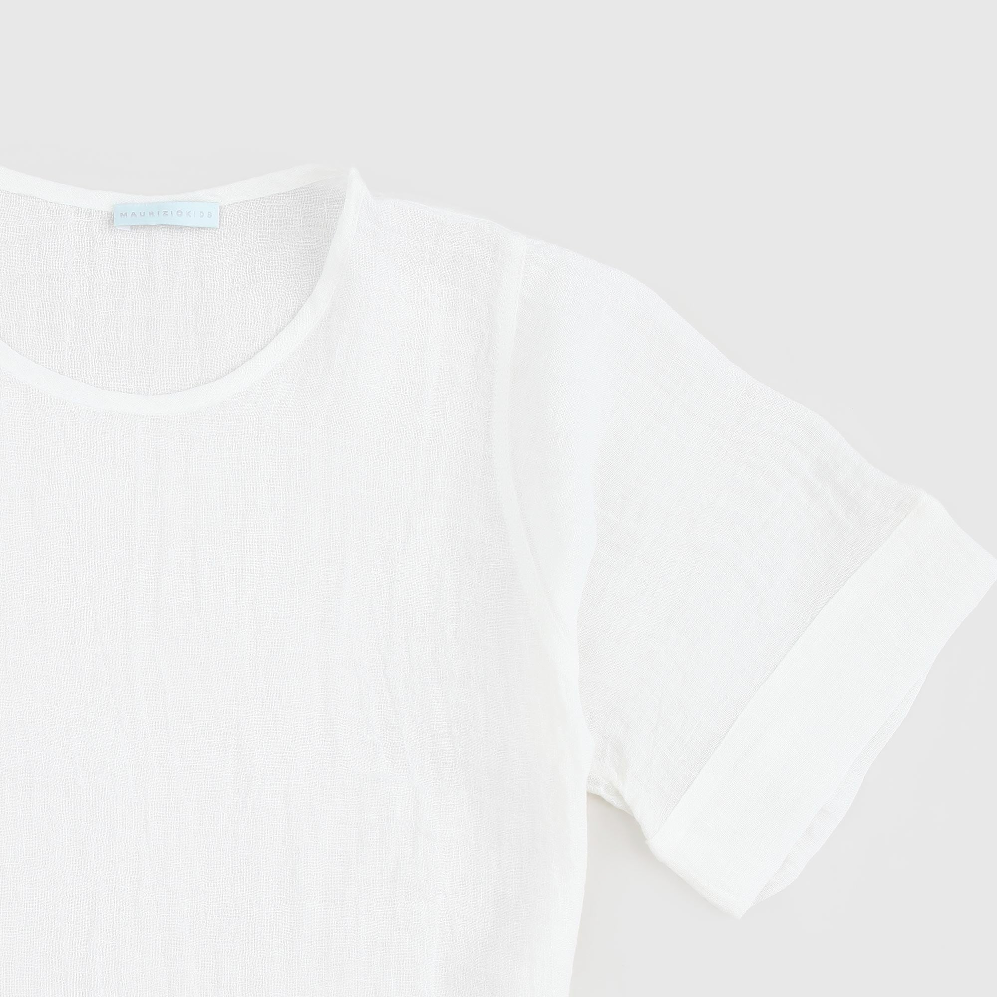 Casacca Latte Firmata MAURIZIO KIDS - annameglio.com abbigliamento moda