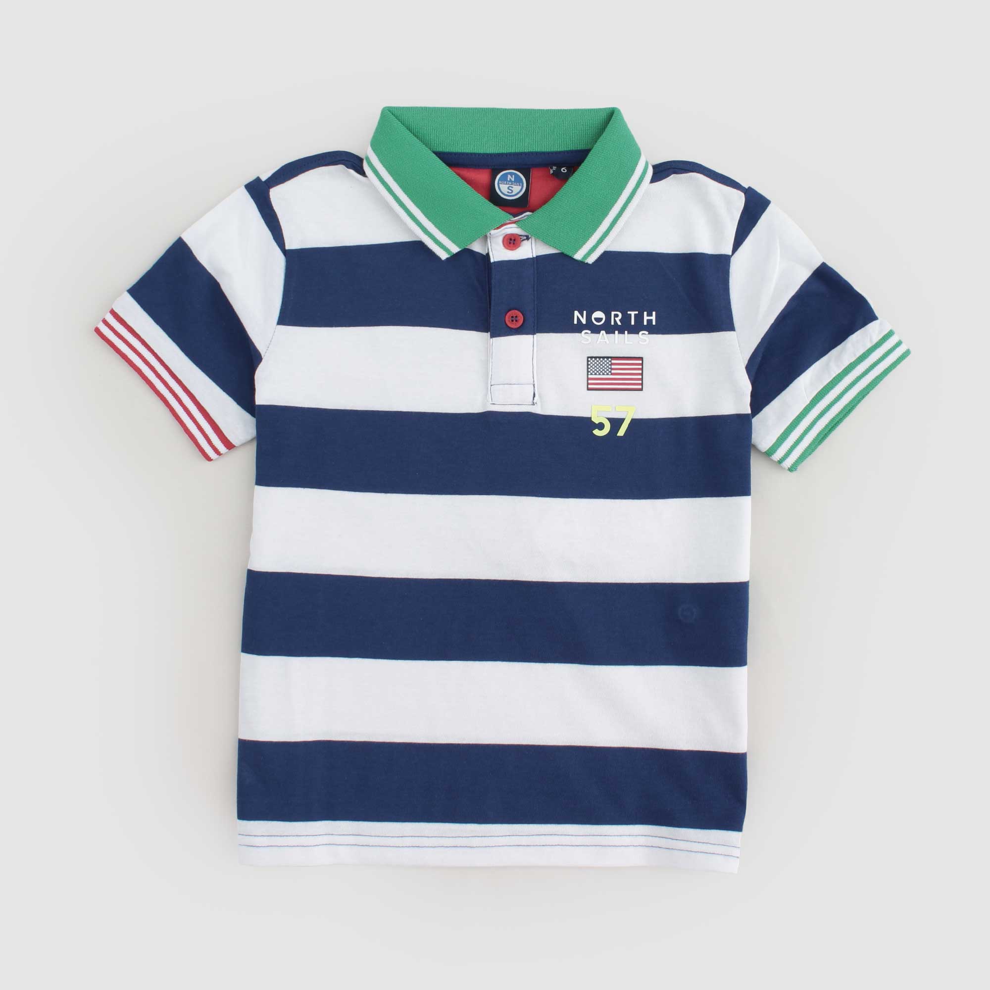 Polo Bianca E Blu Firmata NORTH SAILS - annameglio.com abbigliamento moda