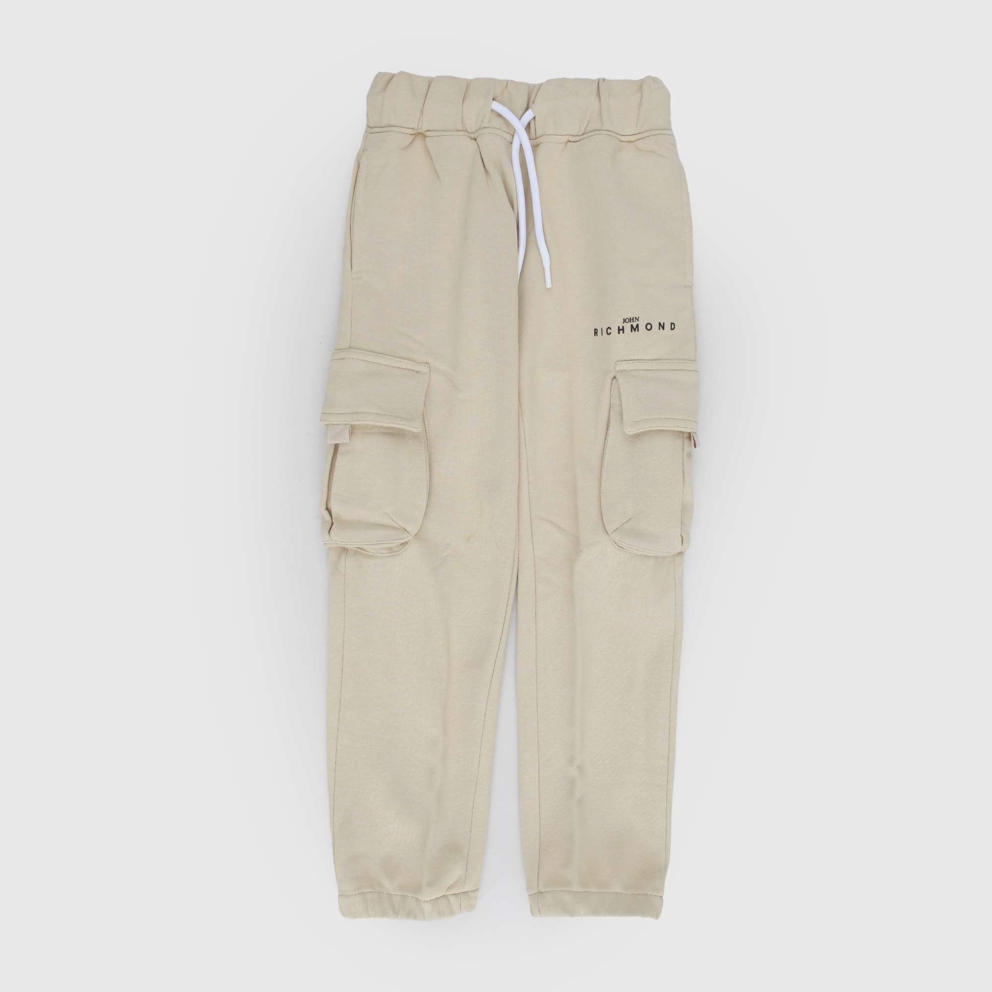 Pantalone Tuta Beige Firmato JOHN RICHMOND - annameglio.com abbigliamento moda