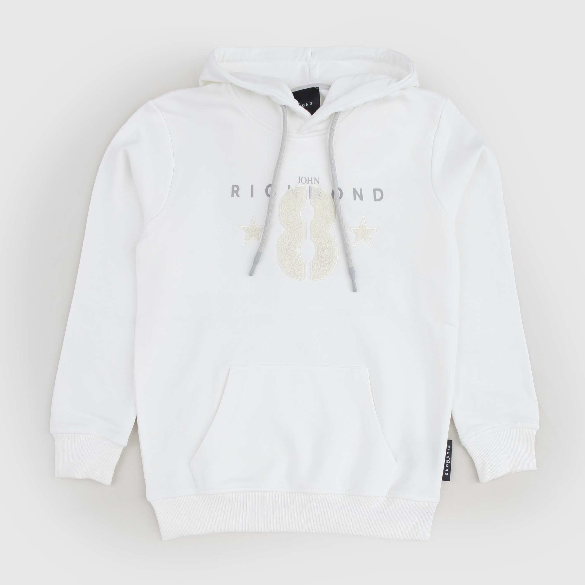 Felpa Con Cappuccio E Stampa Firmata JOHN RICHMOND - annameglio.com abbigliamento moda