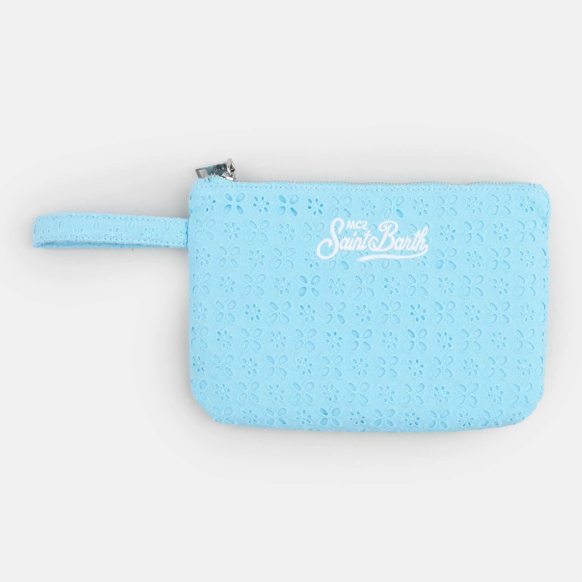 Pouch Parisienne In Spugna Firmata MC2 SAINT BARTH - annameglio.com abbigliamento moda