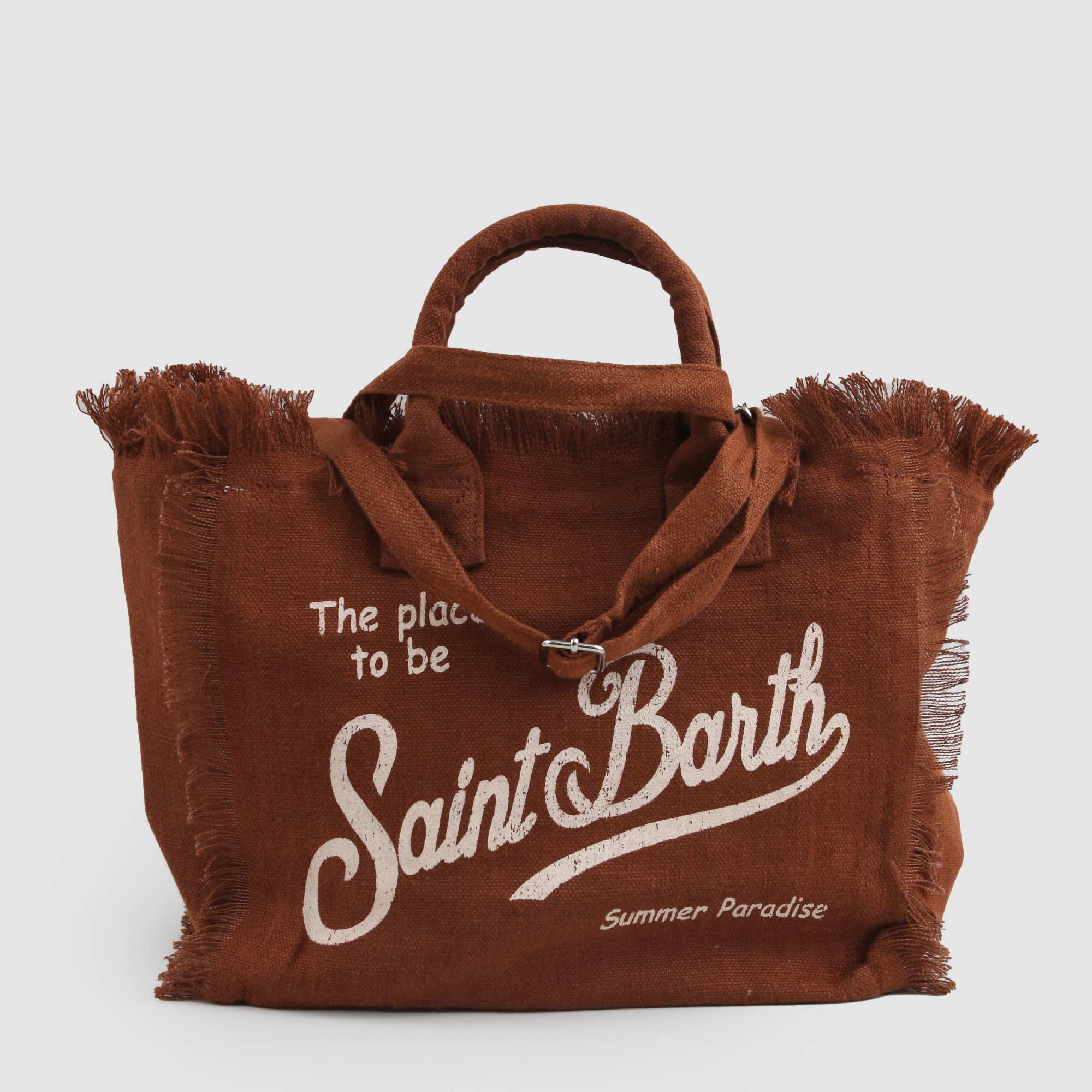 Borsa Vanity Marrone Firmata MC2 SAINT BARTH - annameglio.com abbigliamento moda