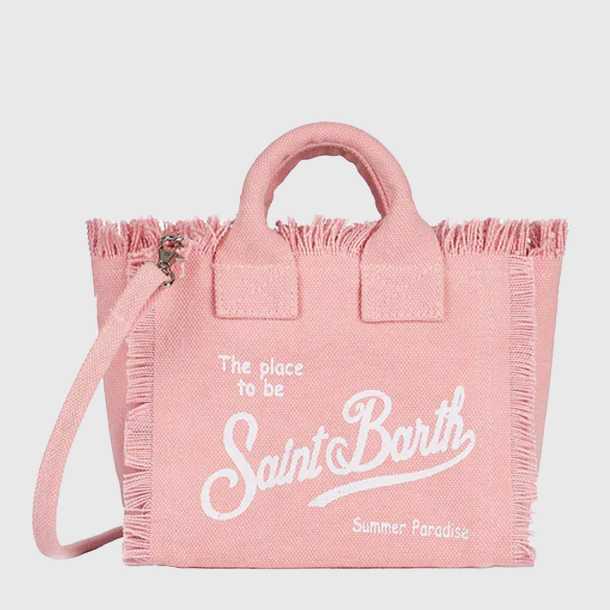 Borsa Mini Rosa Vanity Firmata MC2 SAINT BARTH - annameglio.com abbigliamento moda