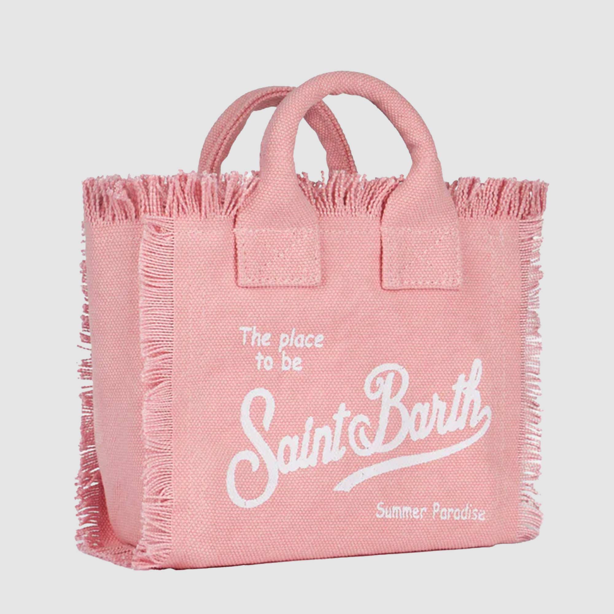 Borsa Mini Rosa Vanity Firmata MC2 SAINT BARTH - annameglio.com abbigliamento moda