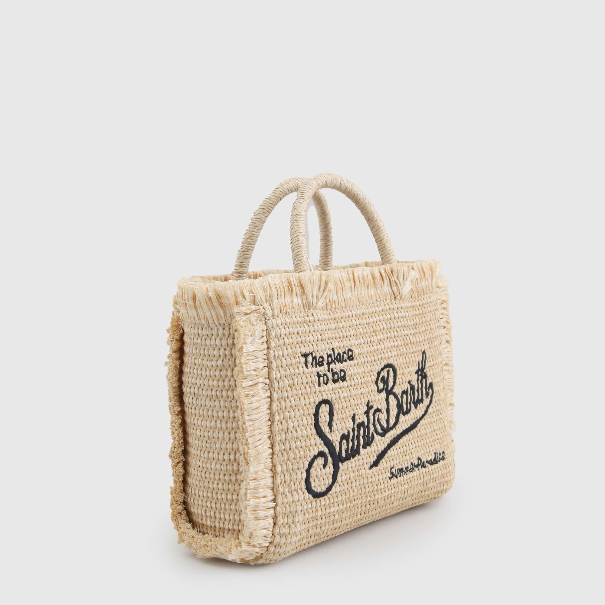 Borsa Colette Paglia Firmata MC2 SAINT BARTH - annameglio.com abbigliamento moda