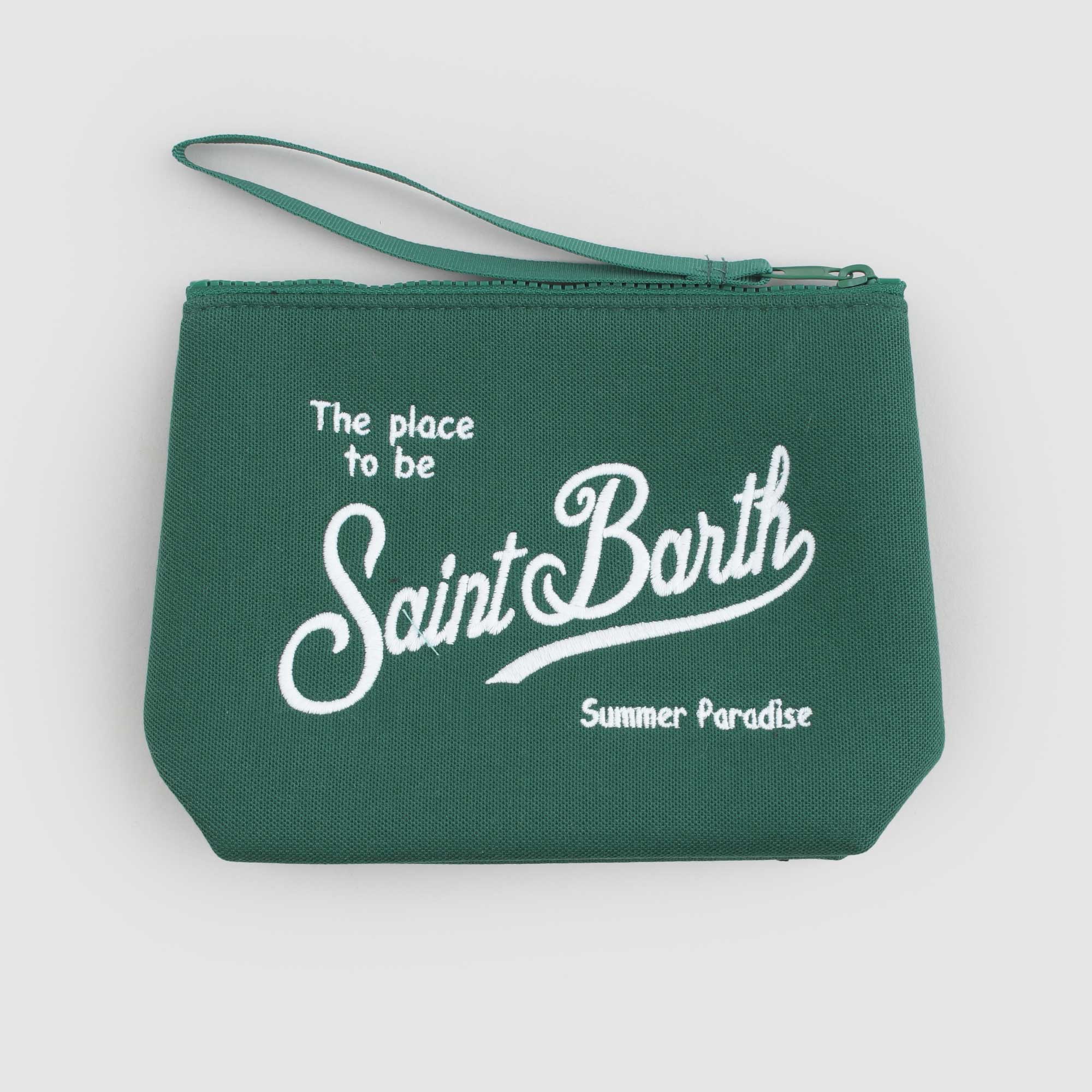 Pochette Tinta Unita Verde Firmata MC2 SAINT BARTH - annameglio.com abbigliamento moda