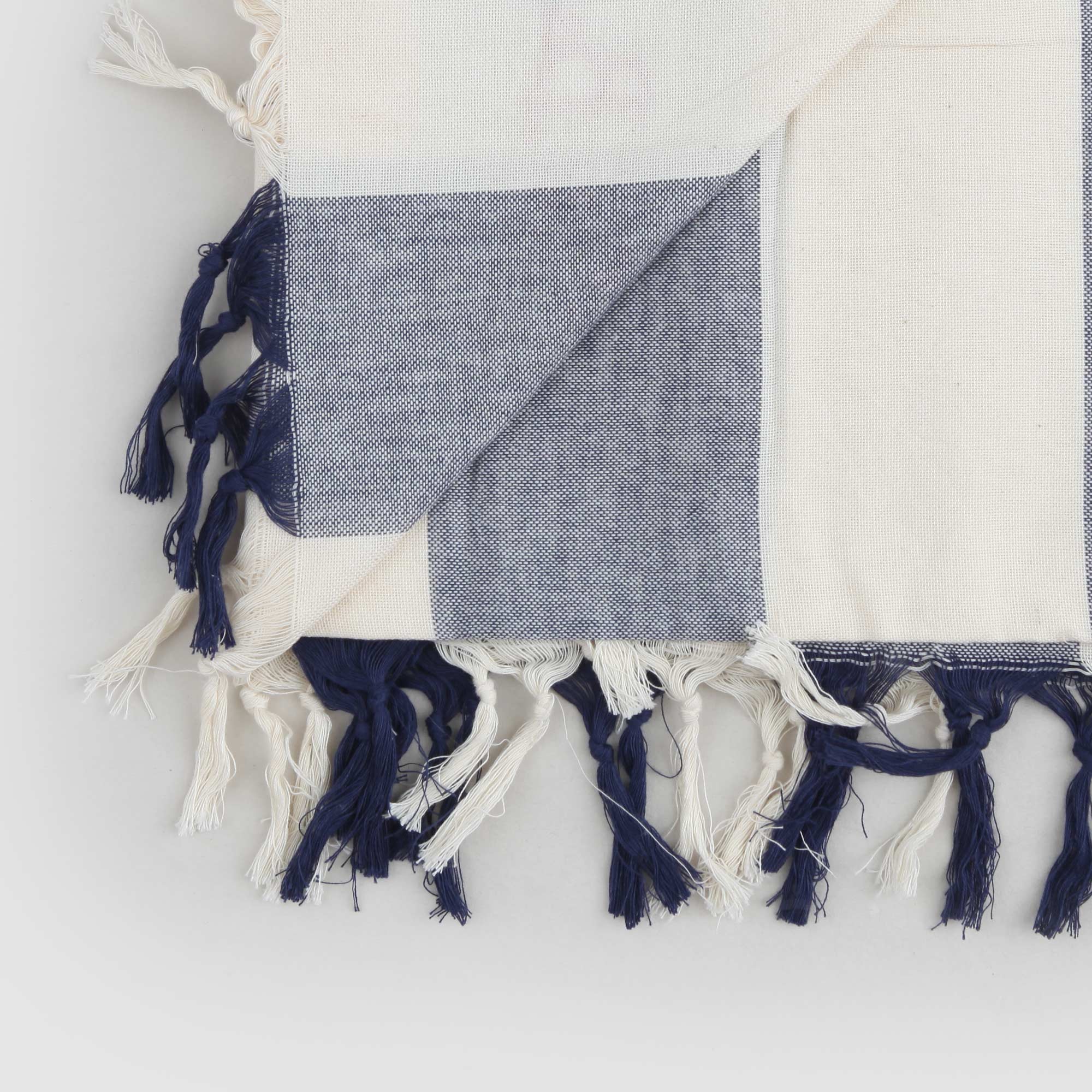 Telo A Righe Blu e Bianche Firmato MC2 SAINT BARTH - annameglio.com abbigliamento moda