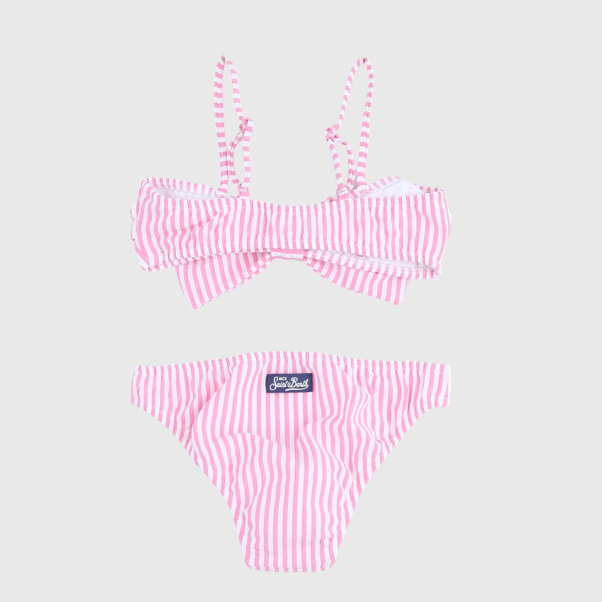 Costume Bianco e Rosa Firmato MC2 SAINT BARTH - annameglio.com abbigliamento moda