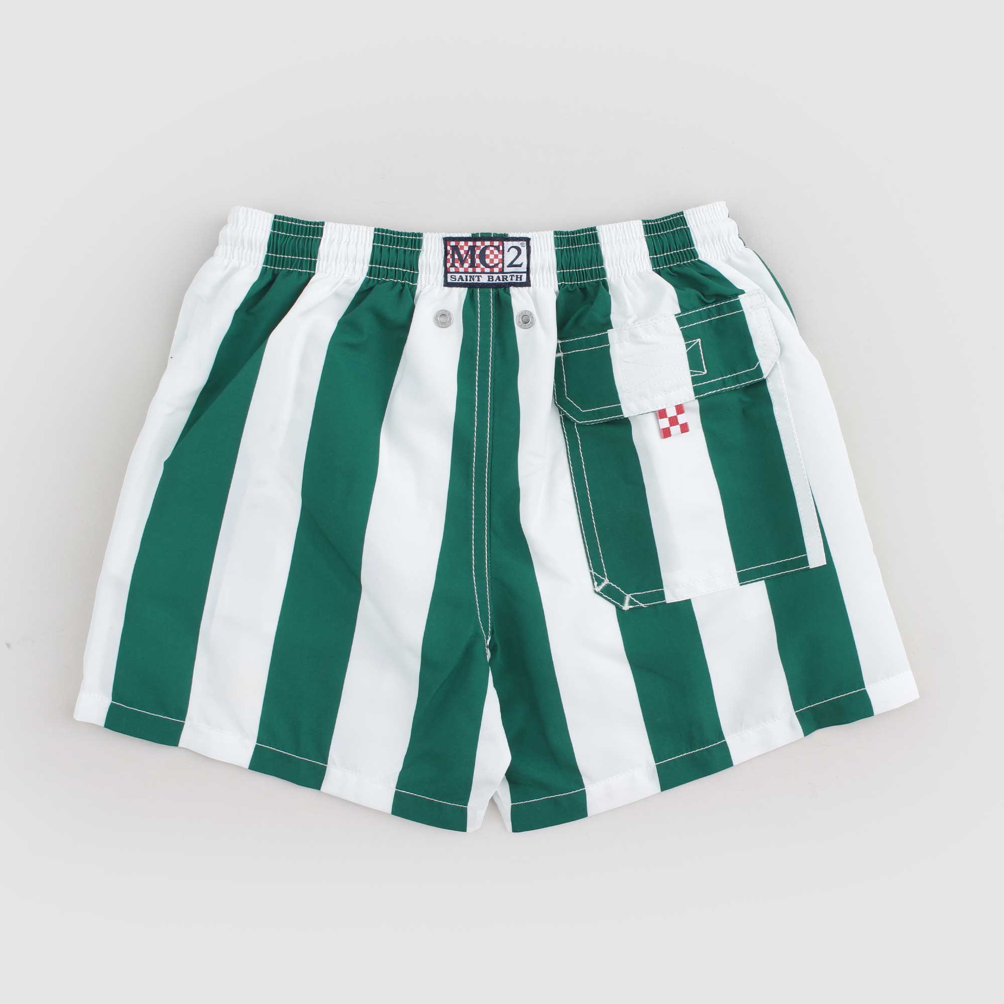 Costume Bianco E Verde Firmato MC2 SAINT BARTH - annameglio.com abbigliamento moda