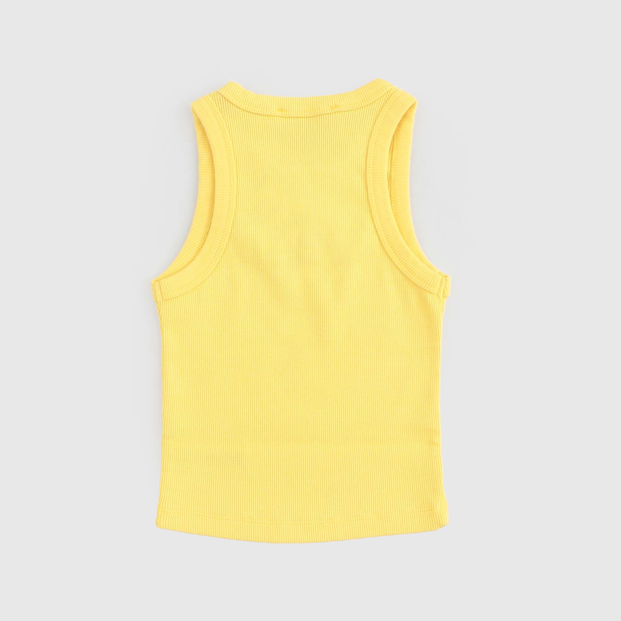 Canottiera Gialla Scritta Firmata MC2 SAINT BARTH - annameglio.com abbigliamento moda