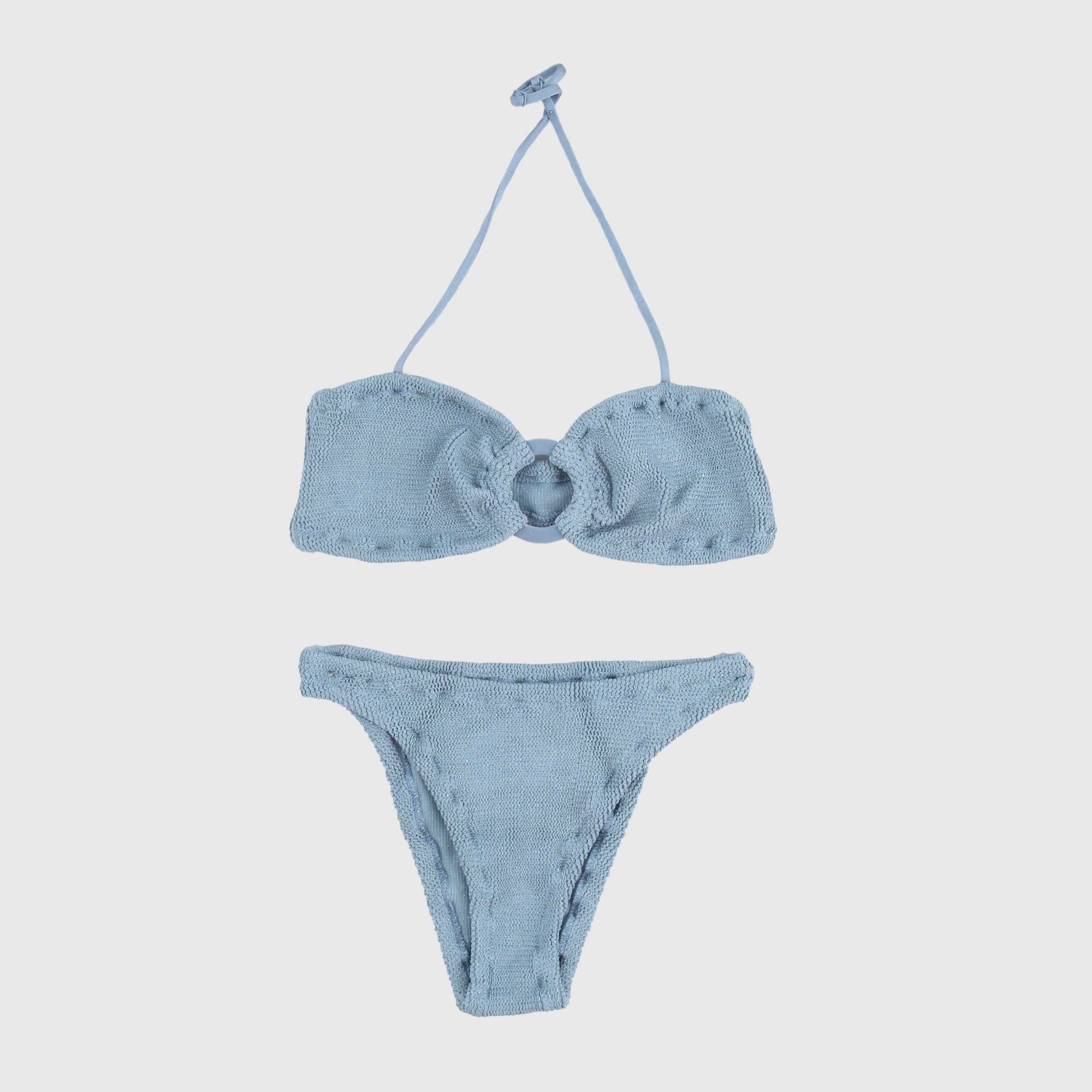 Costume Due Pezzi Blu Firmato MC2 SAINT BARTH - annameglio.com abbigliamento moda