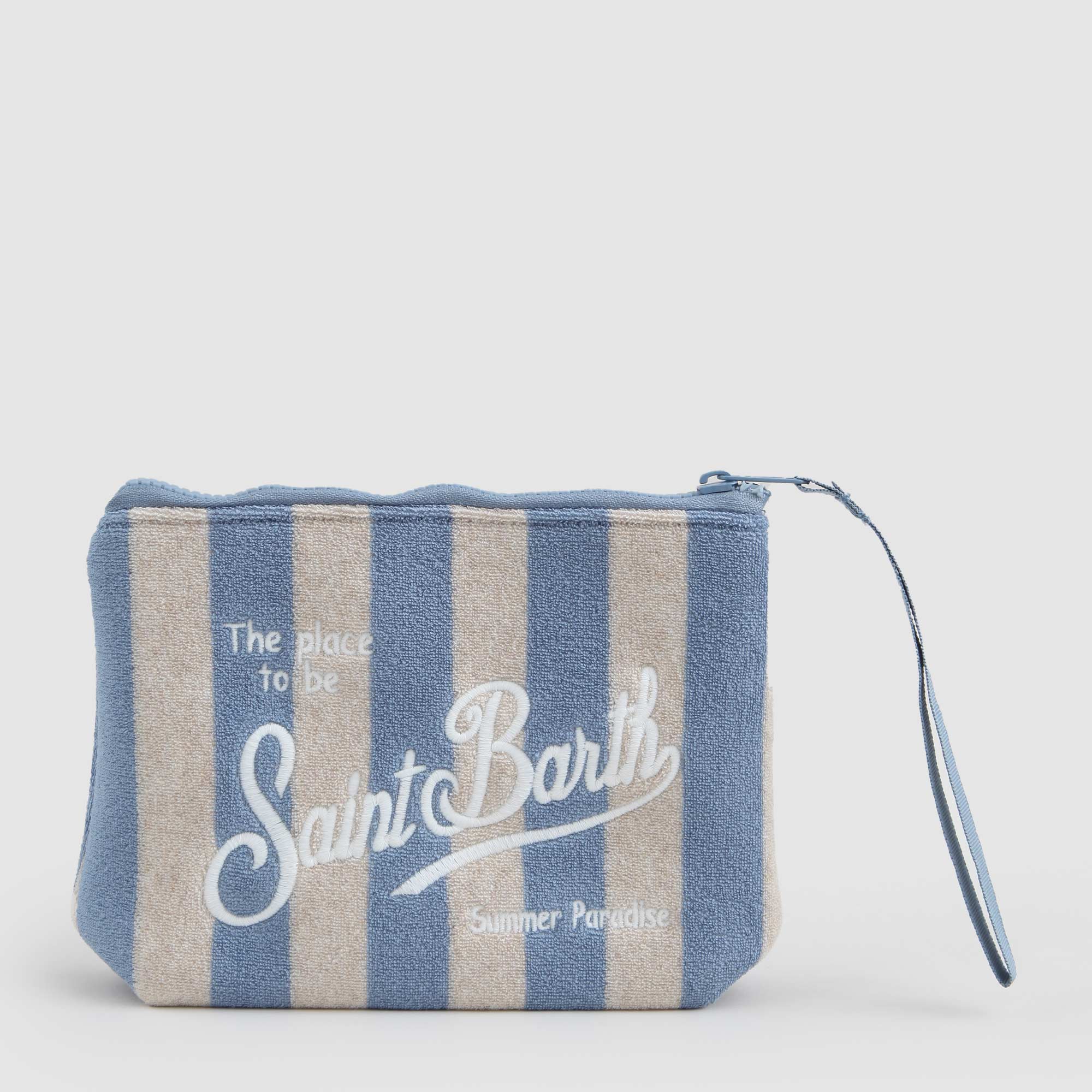 Pochette Aline Bicolore Firmata MC2 SAINT BARTH - annameglio.com abbigliamento moda