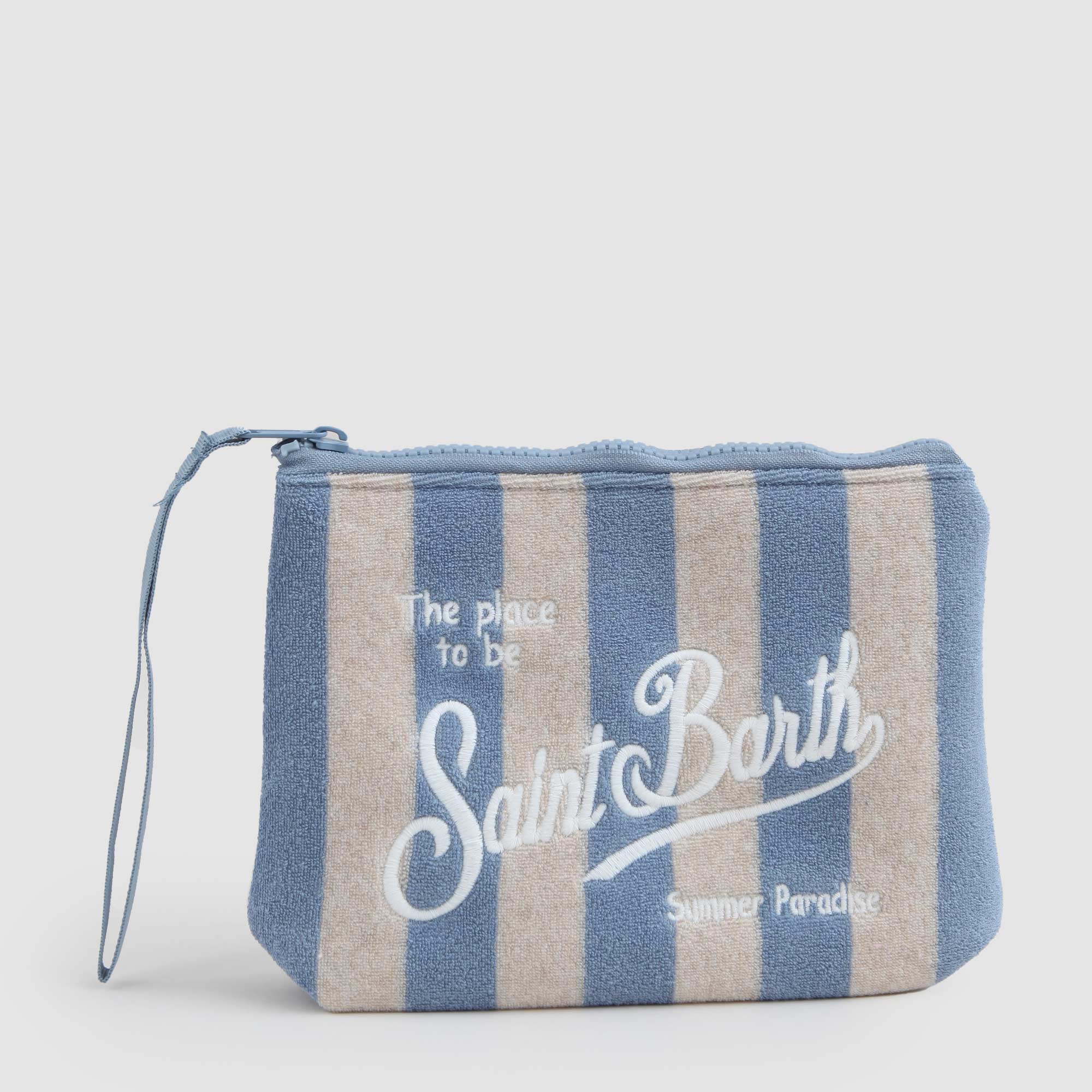 Pochette Aline Bicolore Firmata MC2 SAINT BARTH - annameglio.com abbigliamento moda