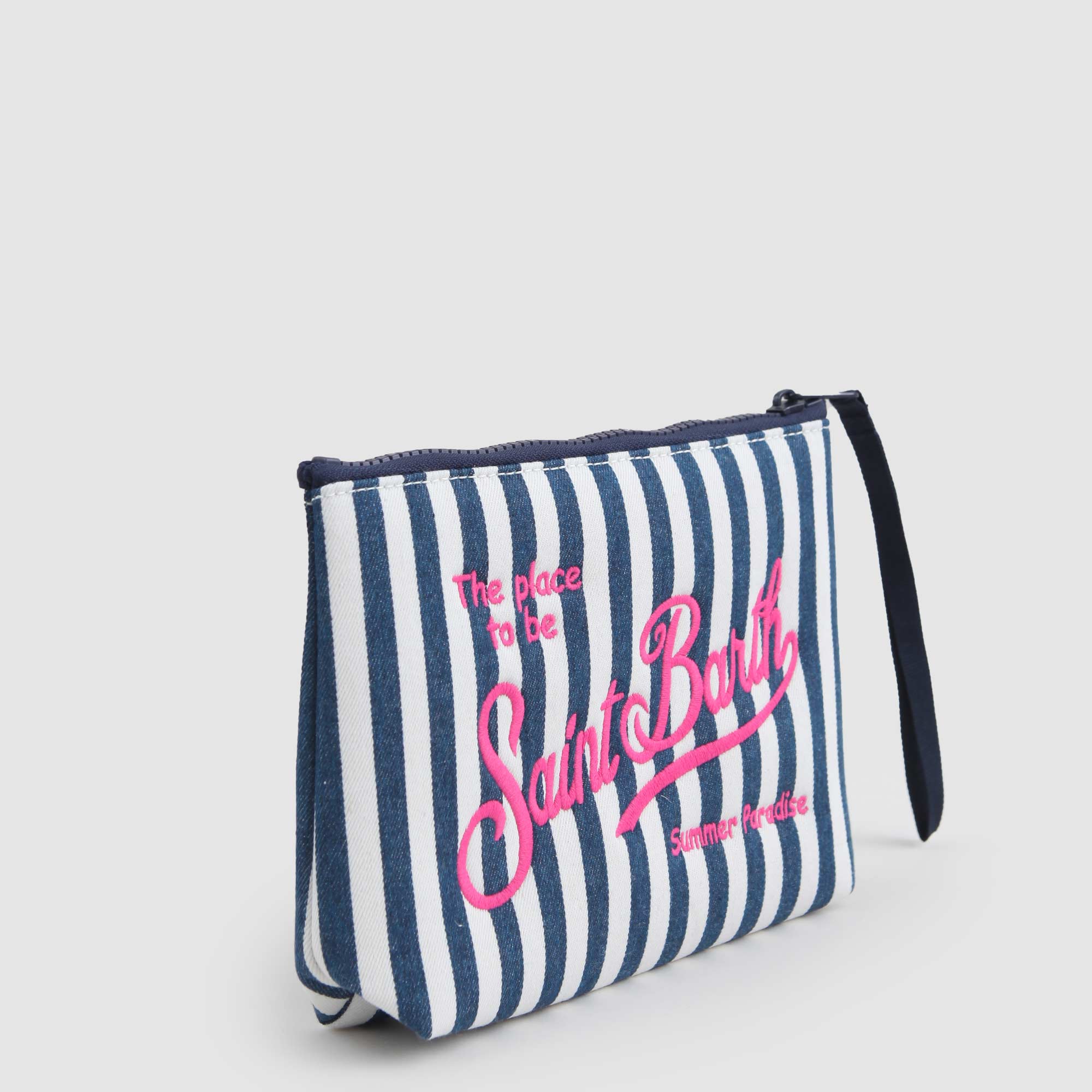 Pochette Aline Con Stampa Firmata MC2 SAINT BARTH - annameglio.com abbigliamento moda