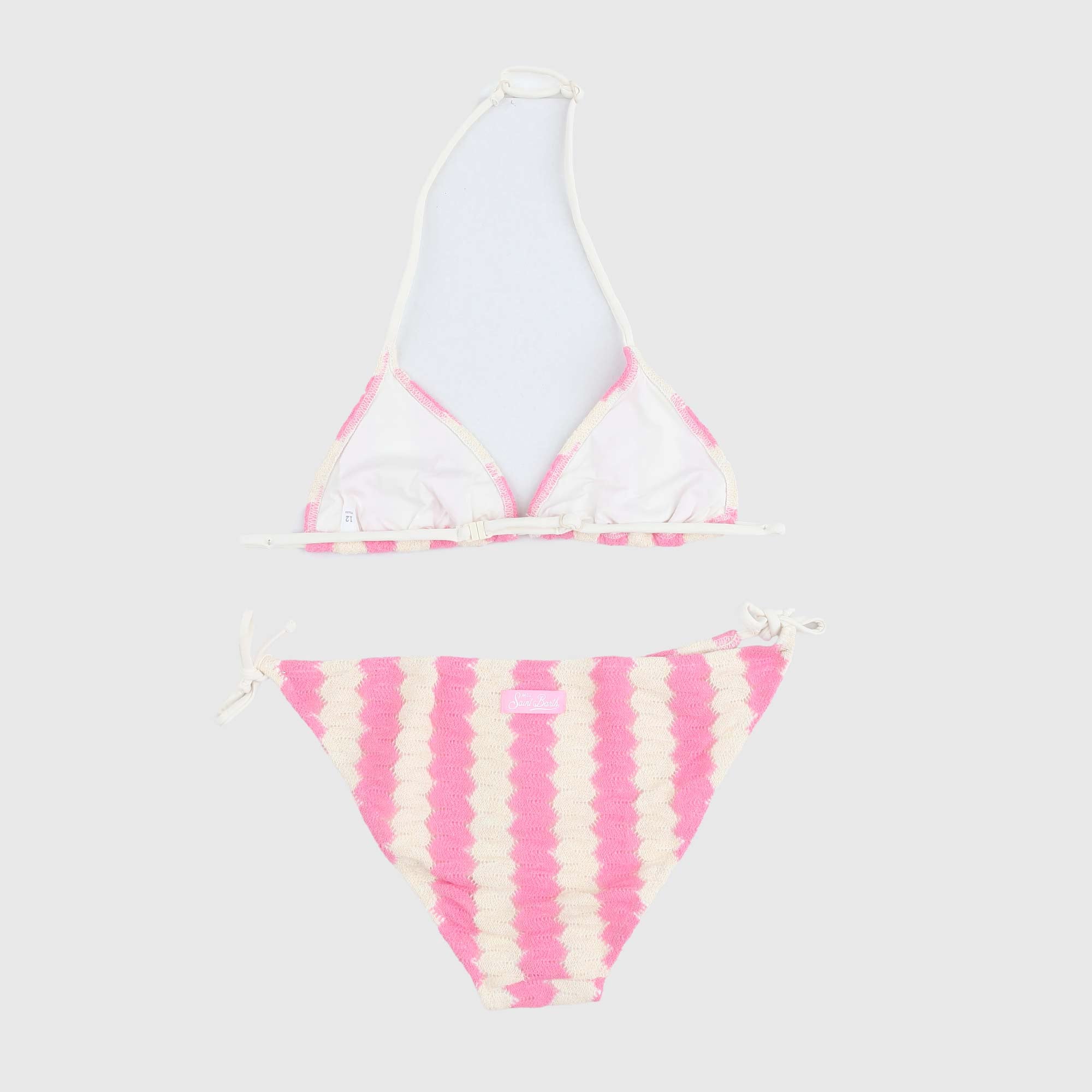 Costume Panna e Rosa Firmato MC2 SAINT BARTH - annameglio.com abbigliamento moda