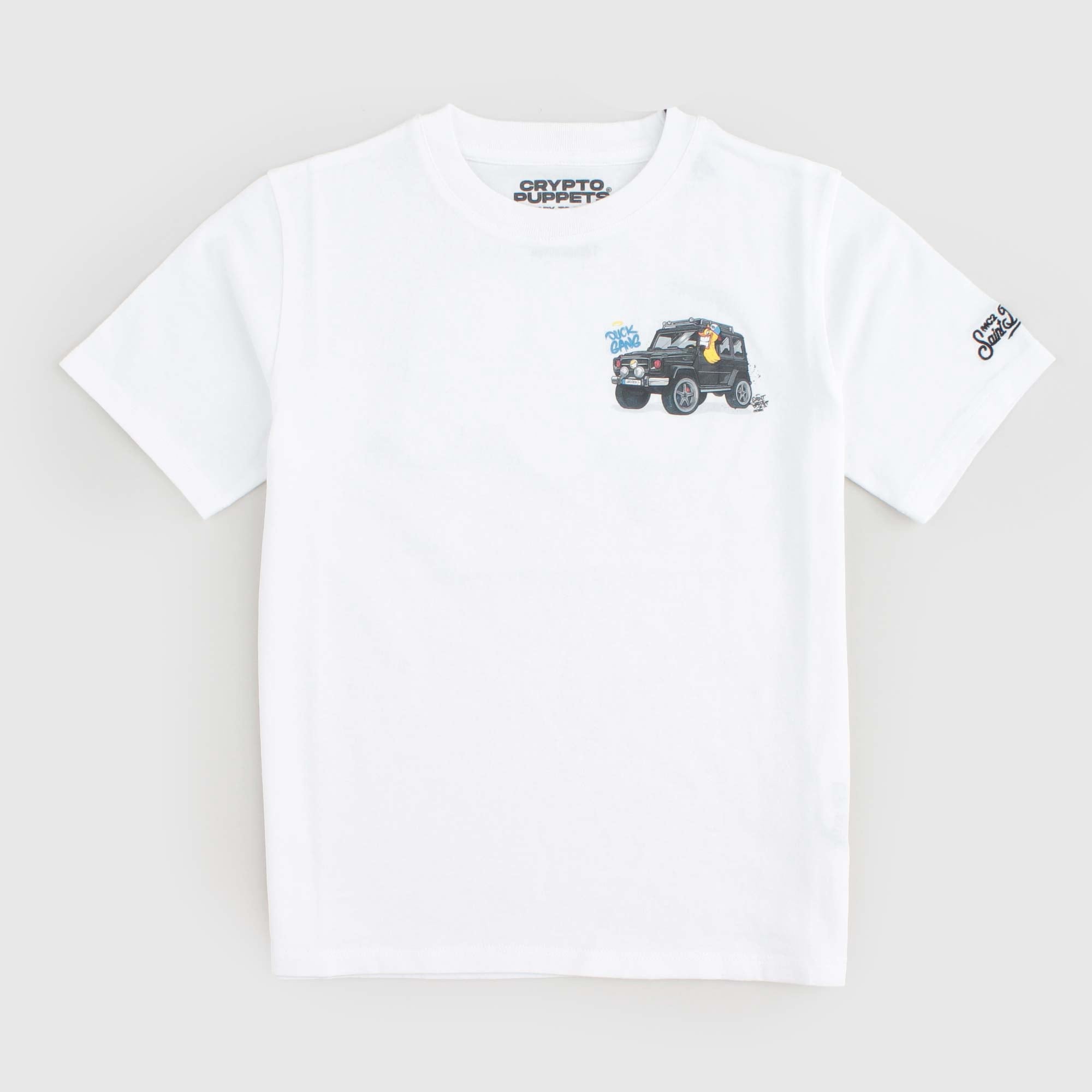 T-shirt Bianca E Stampa Firmata MC2 SAINT BARTH - annameglio.com abbigliamento moda