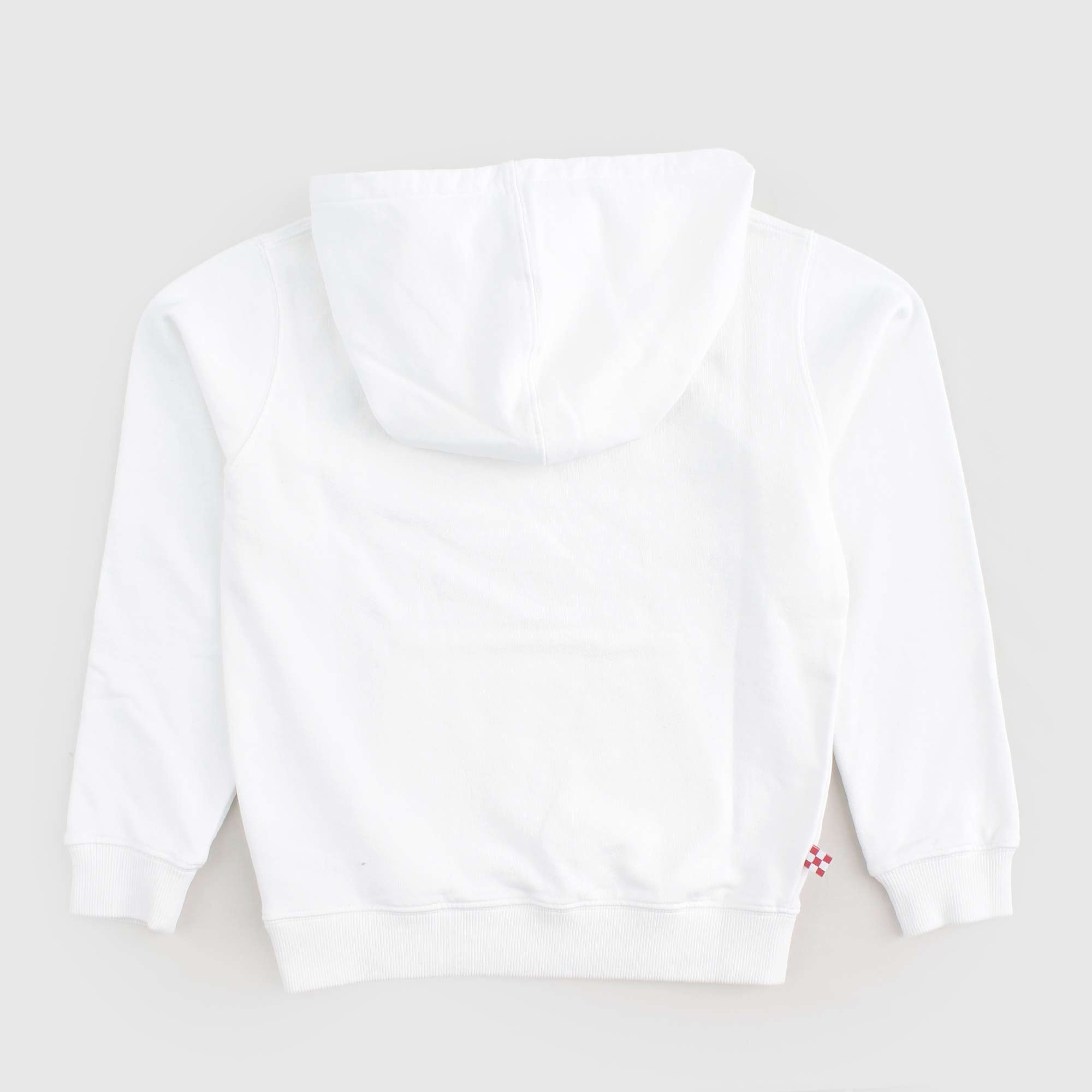 Felpa Bianca Con Cappuccio Firmata MC2 SAINT BARTH - annameglio.com abbigliamento moda