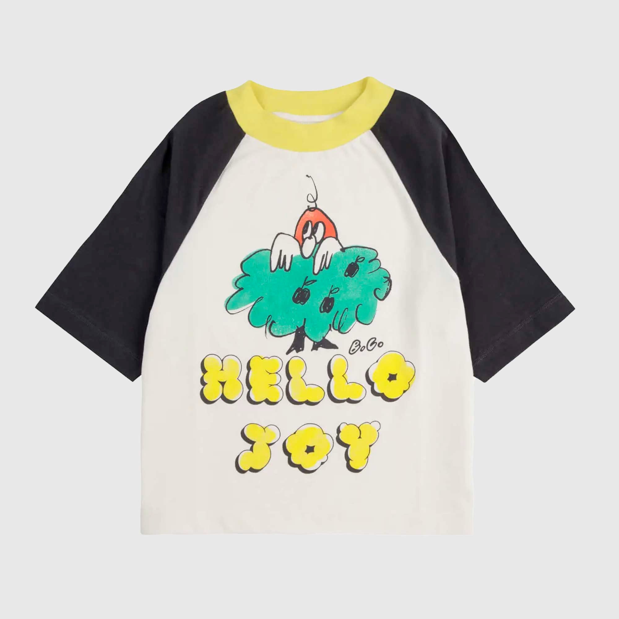 Maglietta Hello Joy Firmata BOBO CHOSES - annameglio.com abbigliamento moda