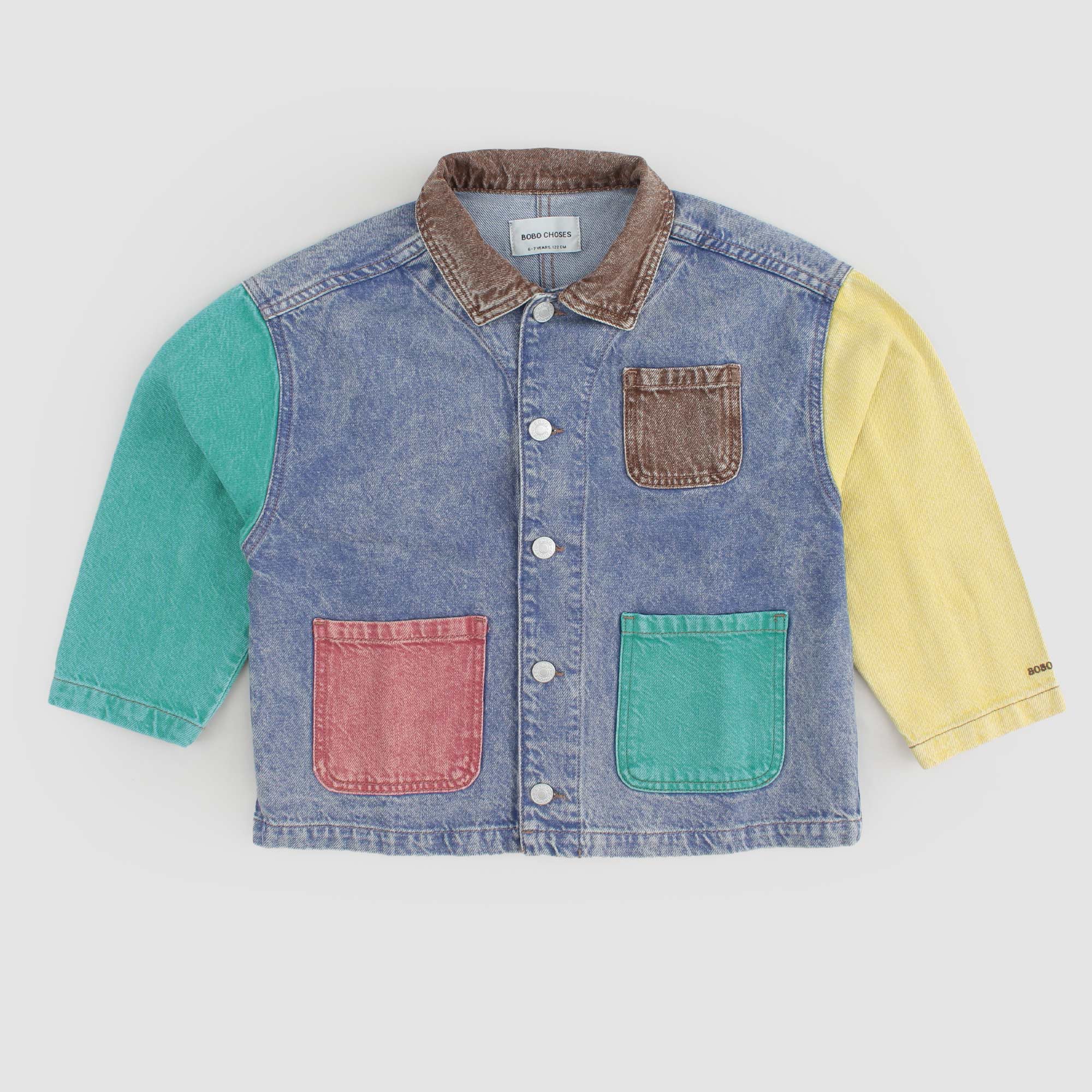 Giacca Jeans Multicolore Firmata BOBO CHOSES - annameglio.com abbigliamento moda