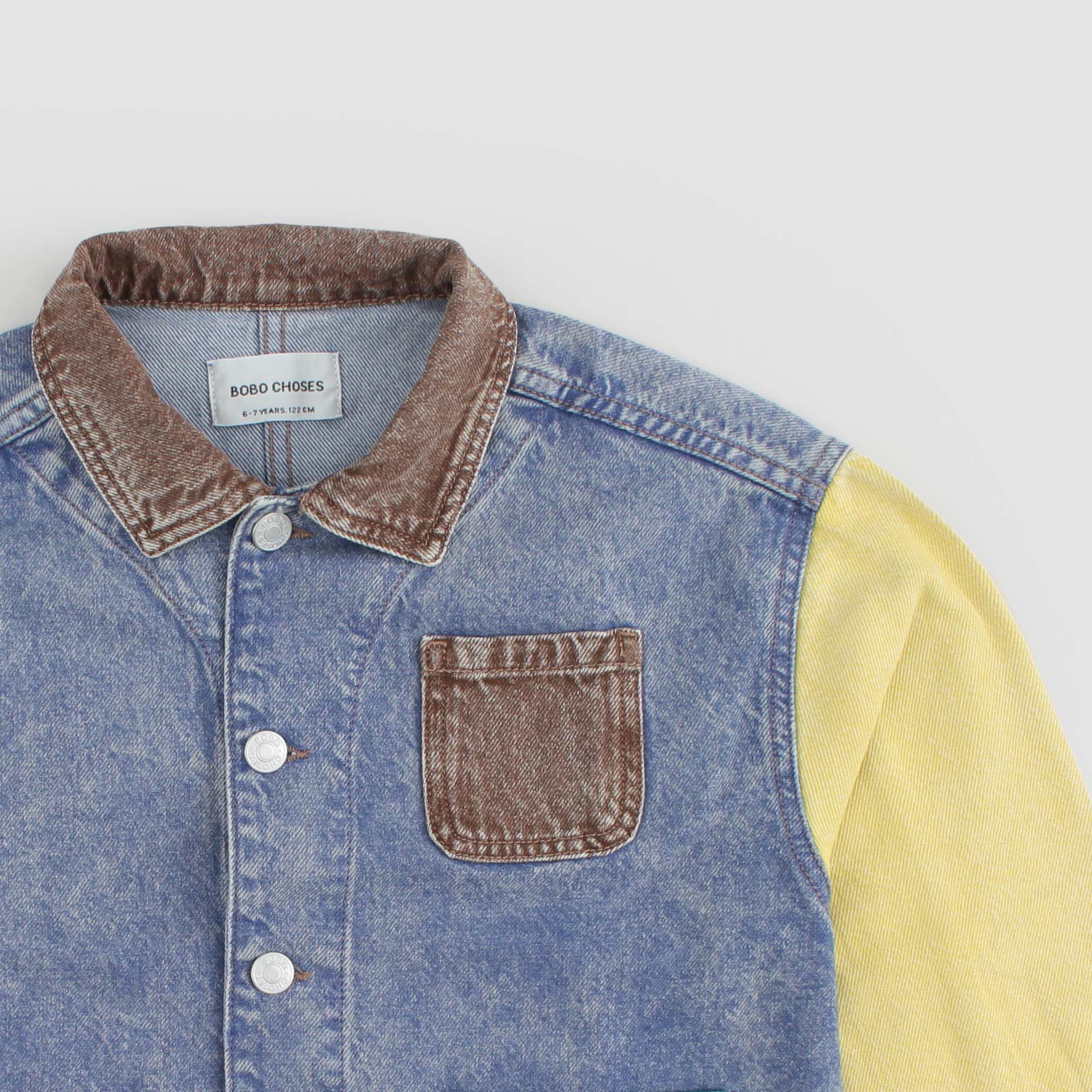 Giacca Jeans Multicolore Firmata BOBO CHOSES - annameglio.com abbigliamento moda