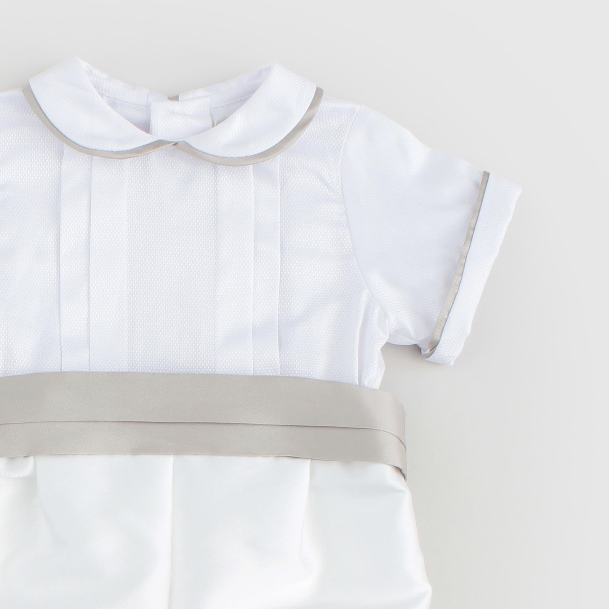 Pagliaccetto Bianco E Beige Firmato LA STUPENDERIA - annameglio.com abbigliamento moda