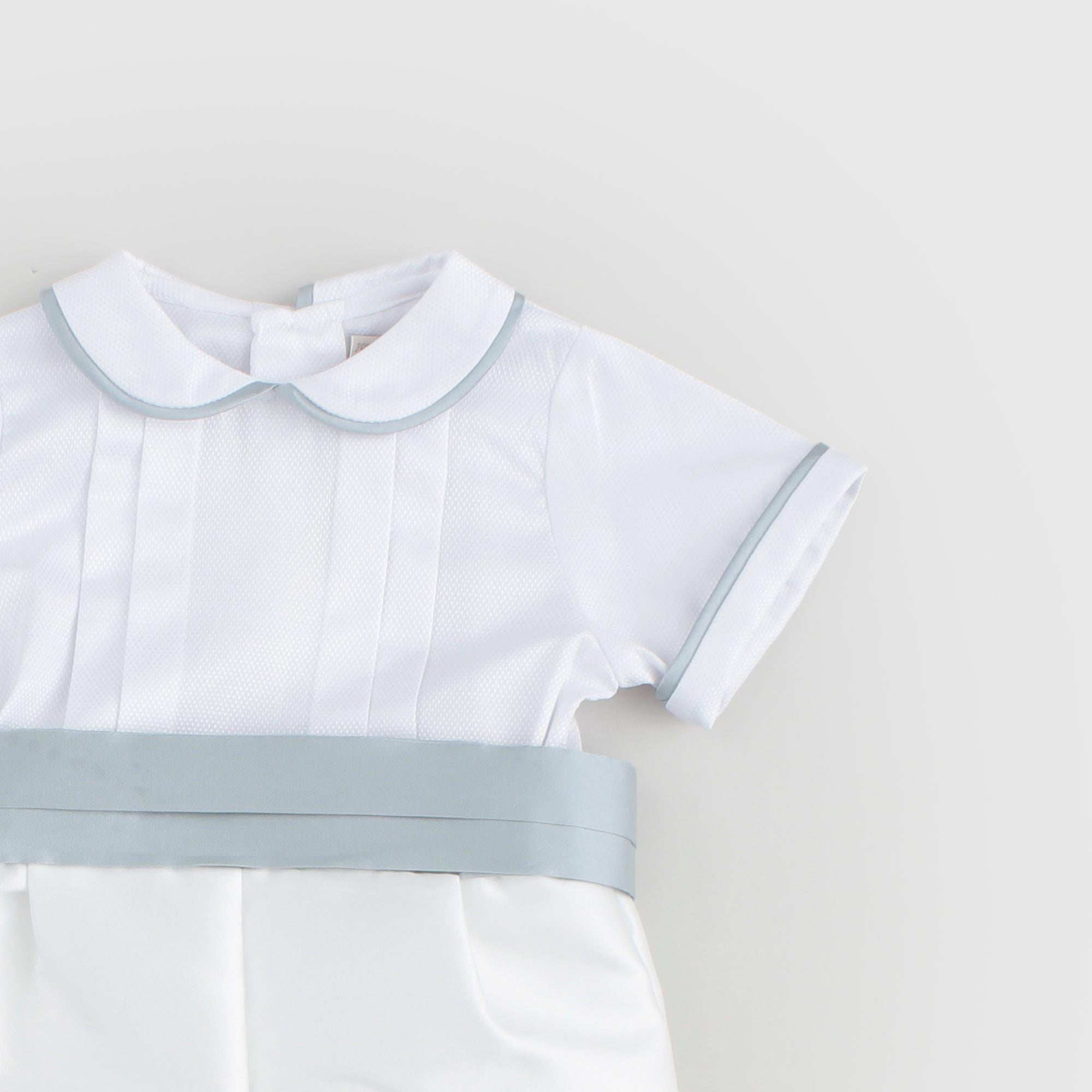 Pagliaccetto Cinta Celeste Firmato LA STUPENDERIA - annameglio.com abbigliamento moda