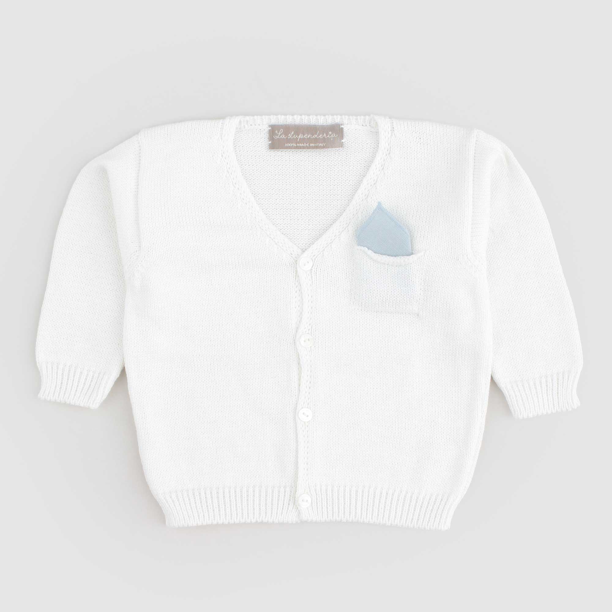 Cardigan Elegante in Cotone Firmato LA STUPENDERIA - annameglio.com abbigliamento moda