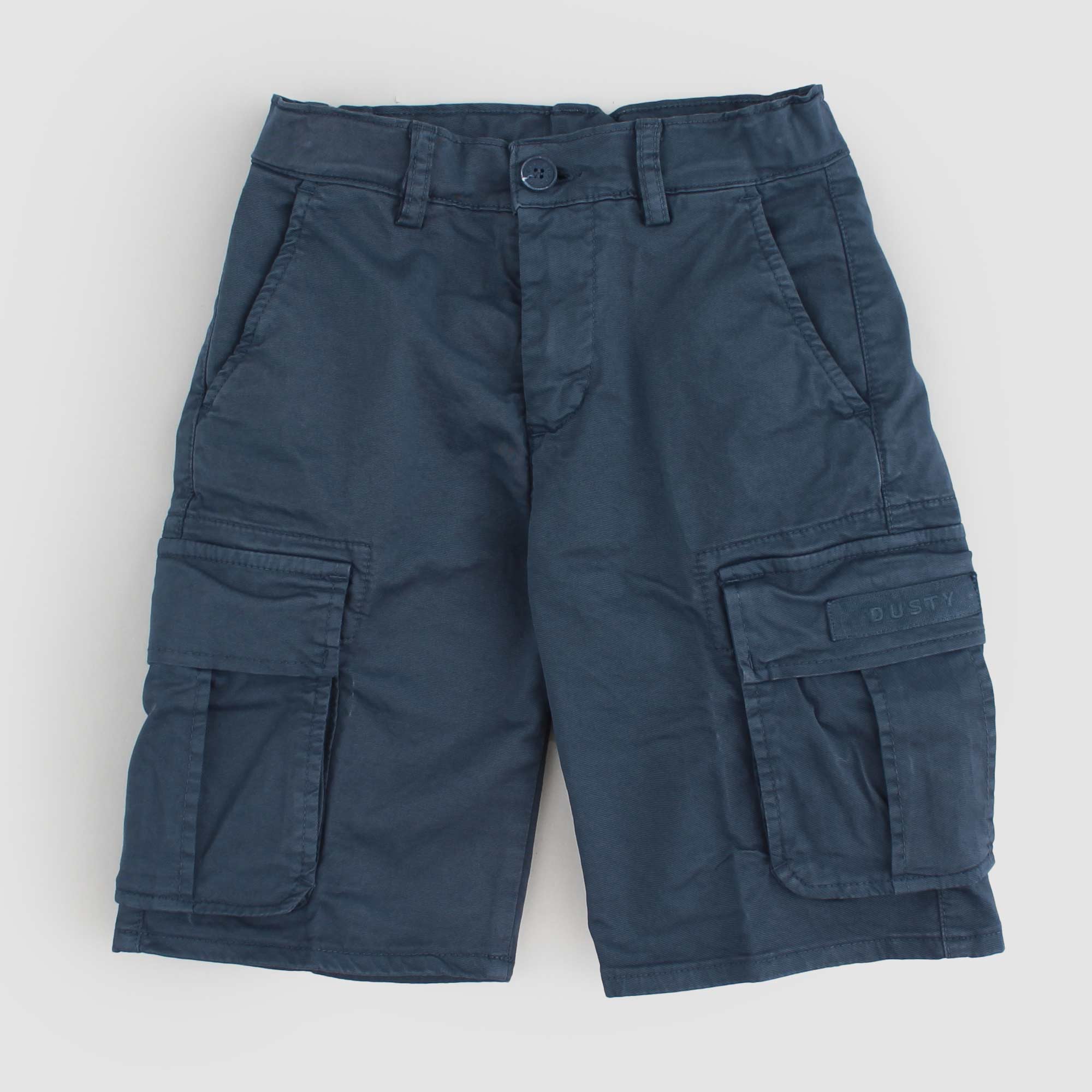 Bermuda Blu Con Tasconi Firmato DUSTY COLOR - annameglio.com abbigliamento moda