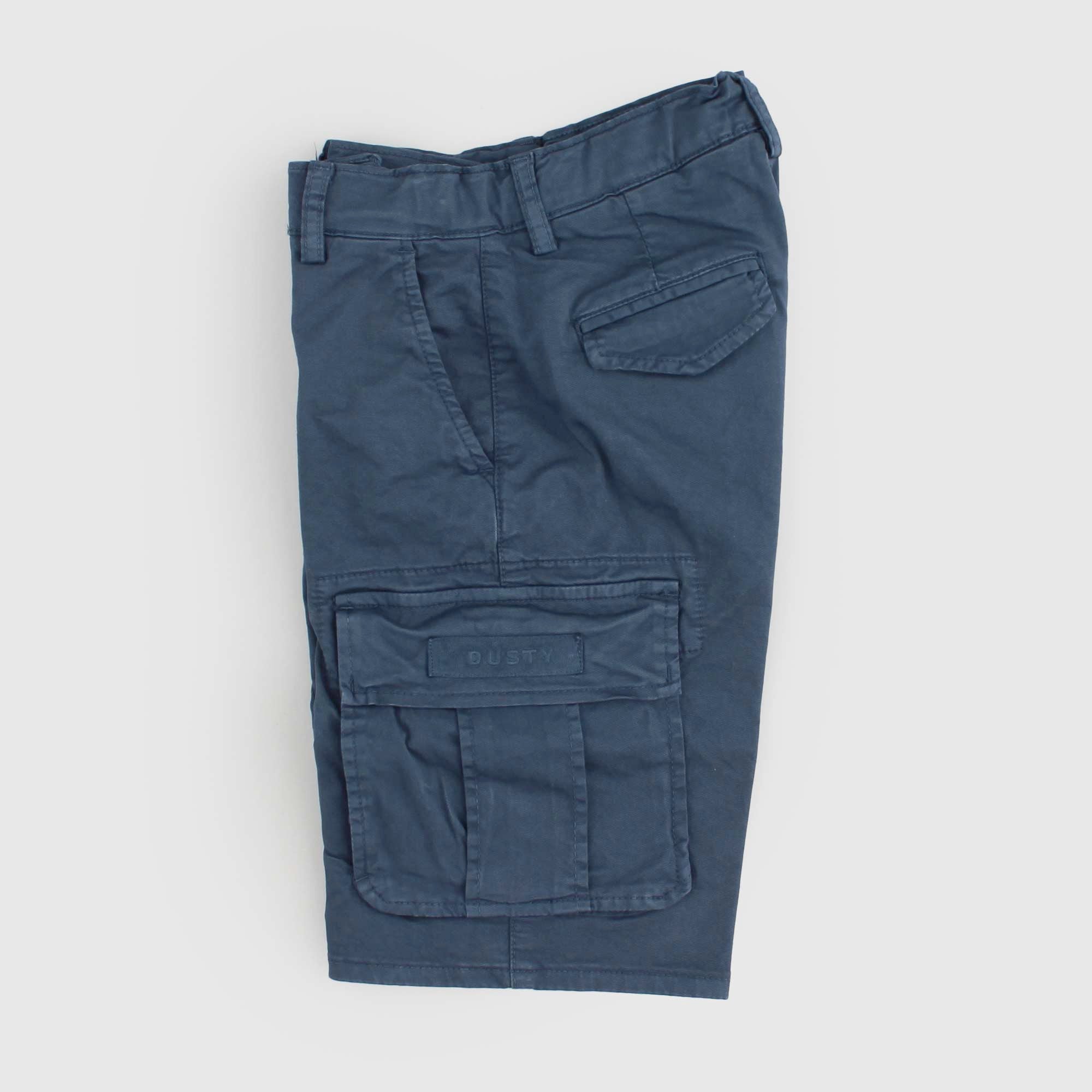 Bermuda Blu Con Tasconi Firmato DUSTY COLOR - annameglio.com abbigliamento moda