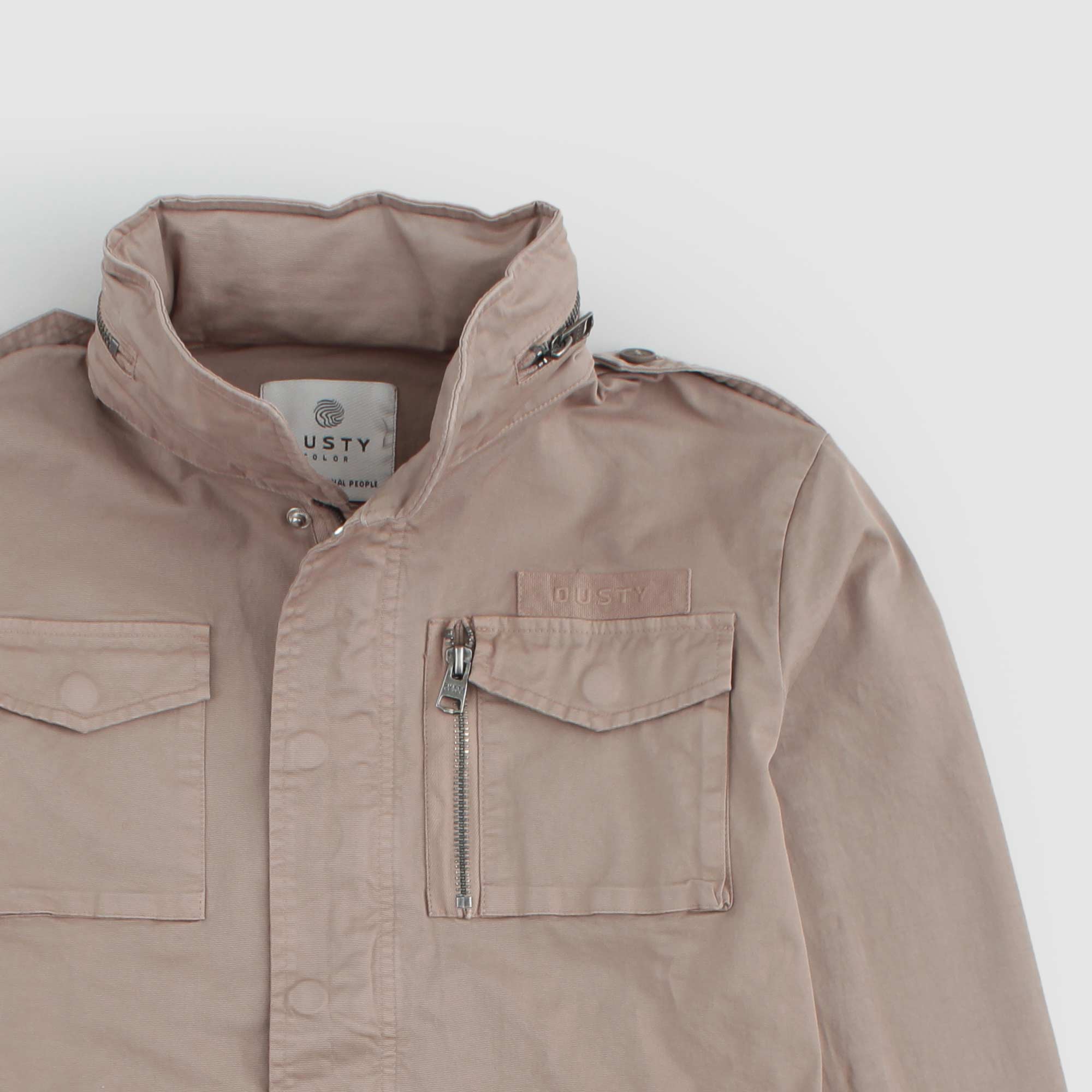 Giubbino Tortora Firmato DUSTY COLOR - annameglio.com abbigliamento moda