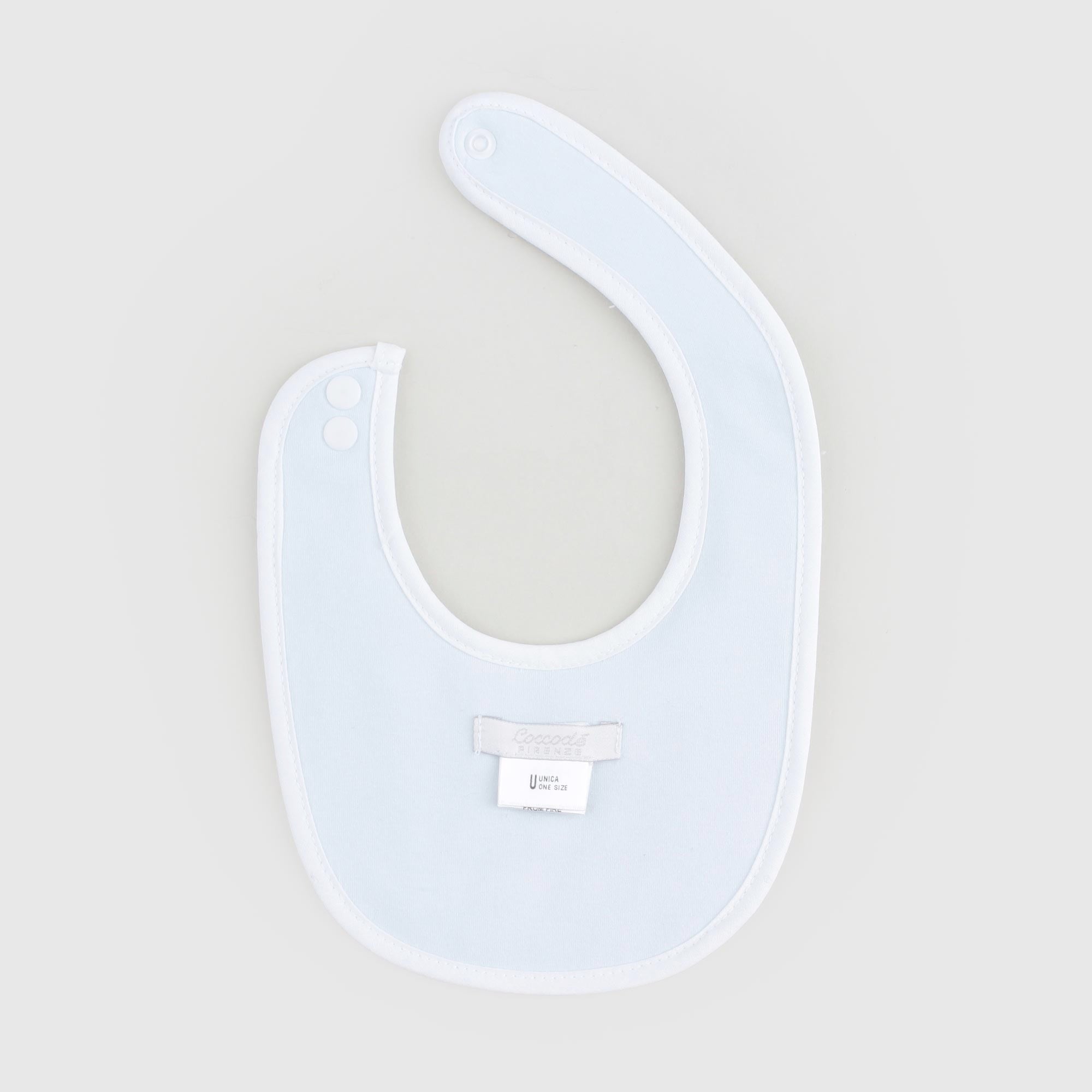 Bavetta Bianca E Celeste Con Orsi Firmata COCCODE' - annameglio.com abbigliamento moda