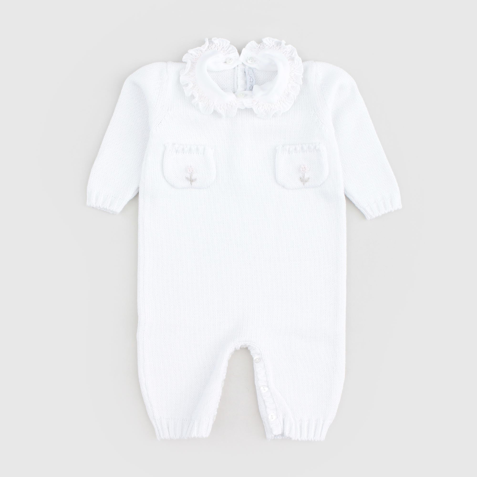 Tutina Bianca Firmata COLIBRI - annameglio.com abbigliamento moda