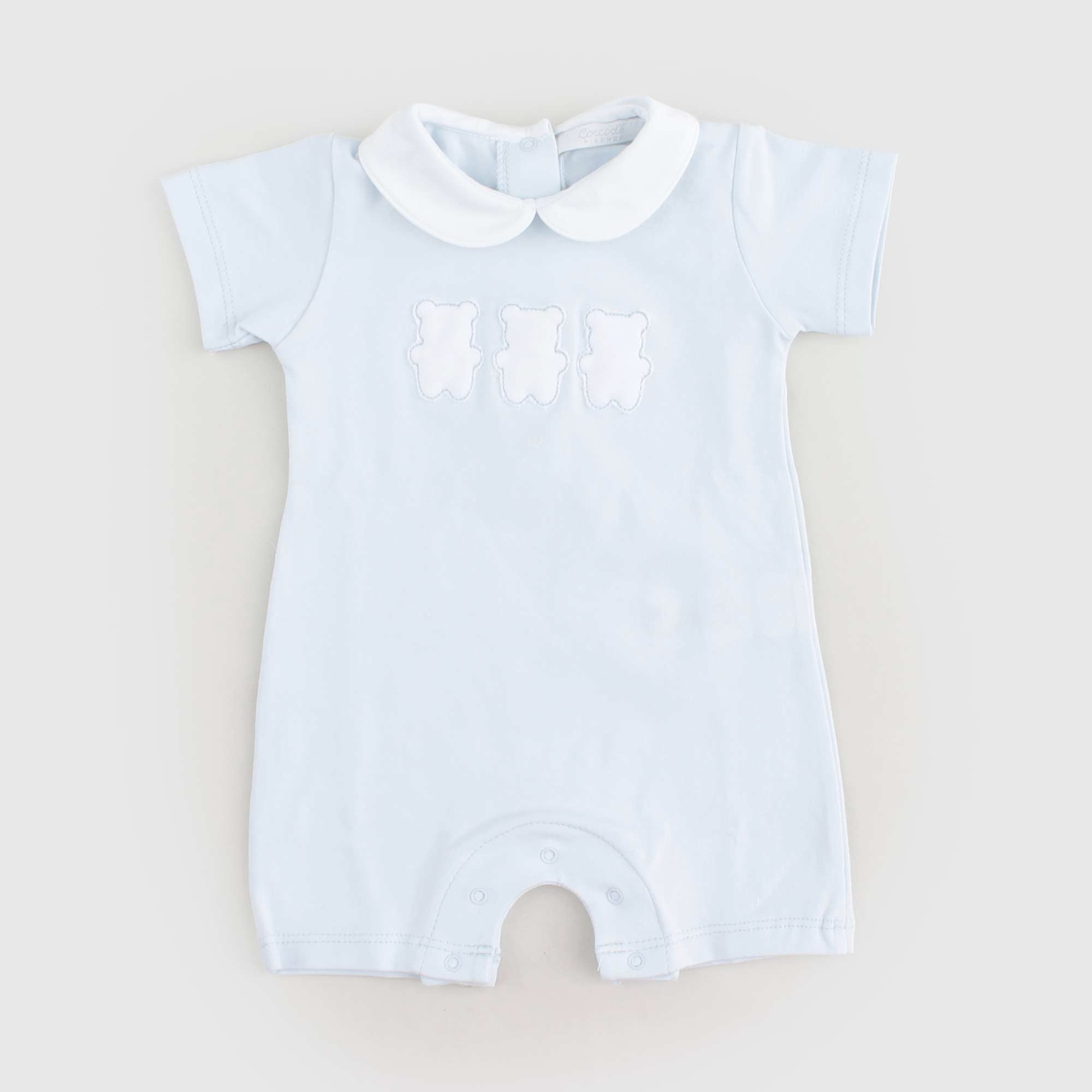 Tutina Celeste Con Tartaruga Firmata COCCODE' - annameglio.com abbigliamento moda