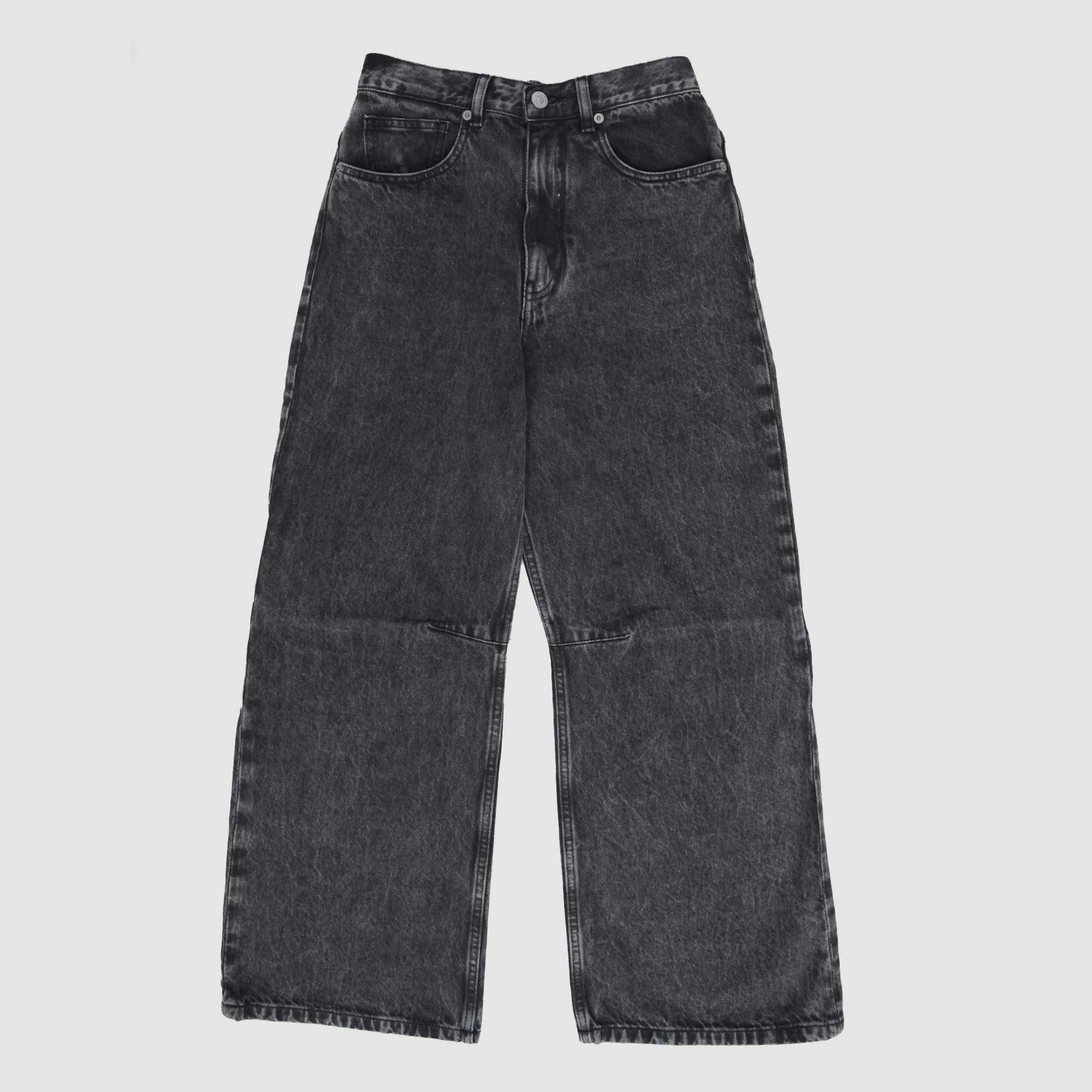 Jeans Nero Slavato Firmato MM6 MAISON MARGIELA - annameglio.com abbigliamento moda