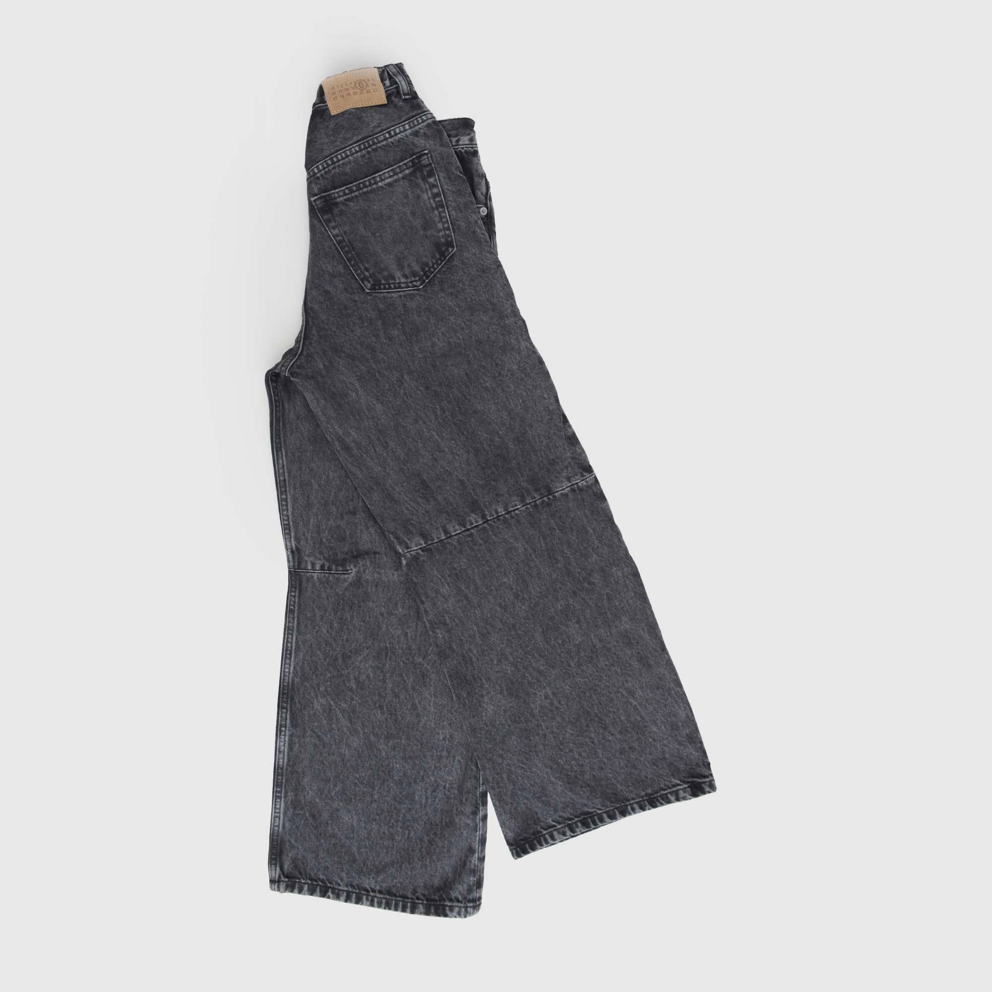 Jeans Nero Slavato Firmato MM6 MAISON MARGIELA - annameglio.com abbigliamento moda