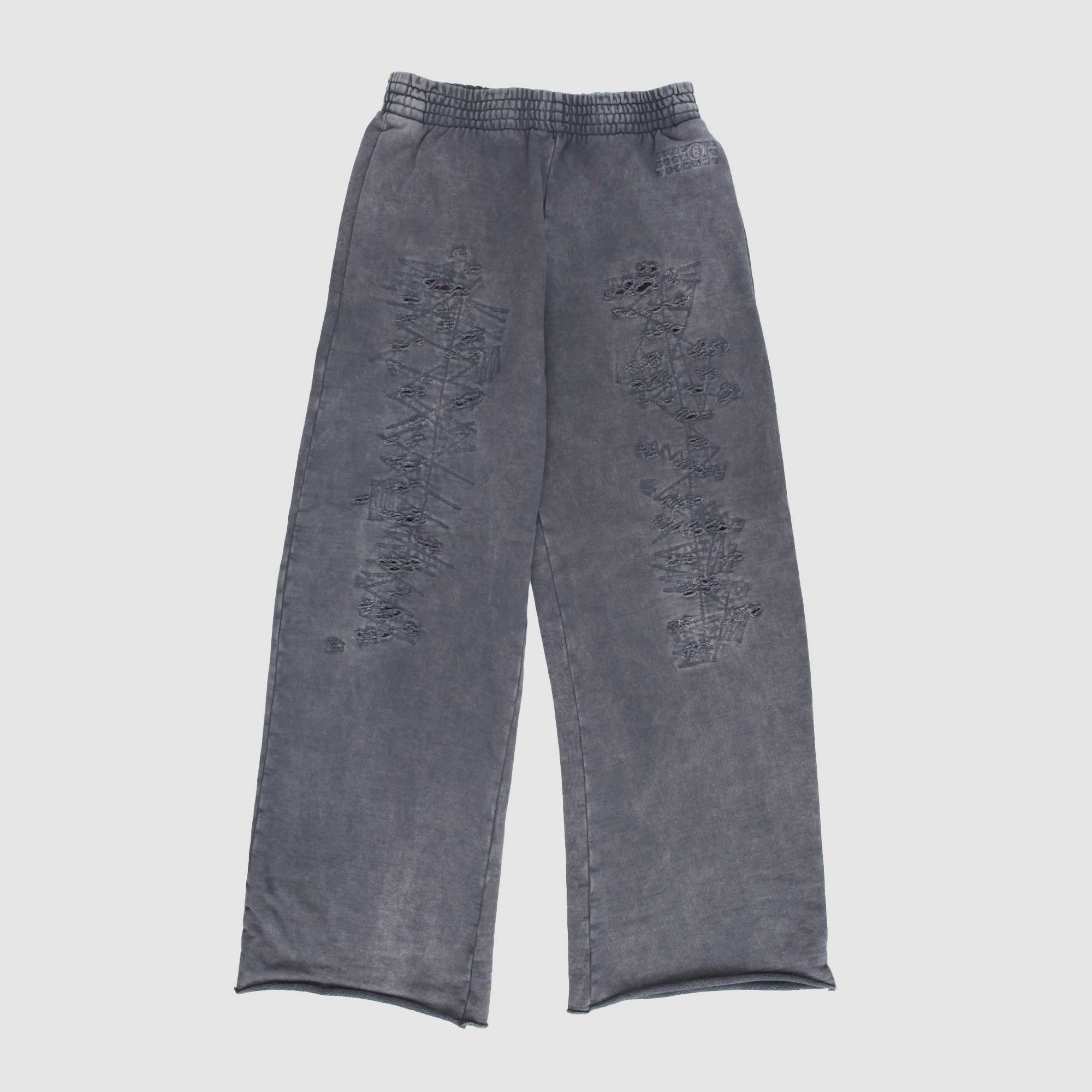 Grey trousers with MM6 signature workmanship