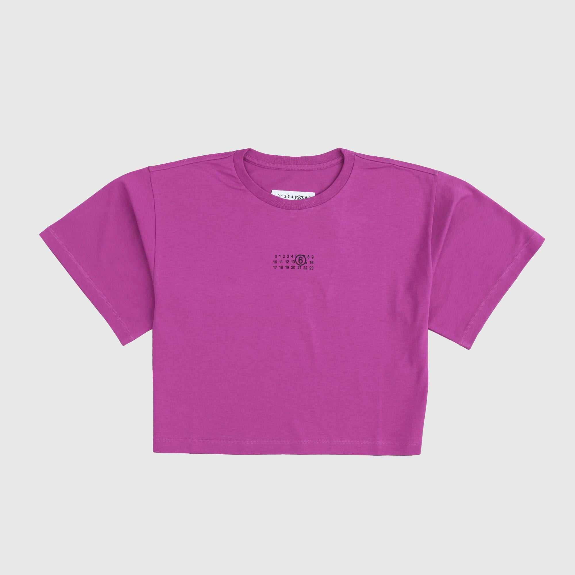 T-shirt Fucsia Firmata MM6 MAISON MARGIELA - annameglio.com abbigliamento moda
