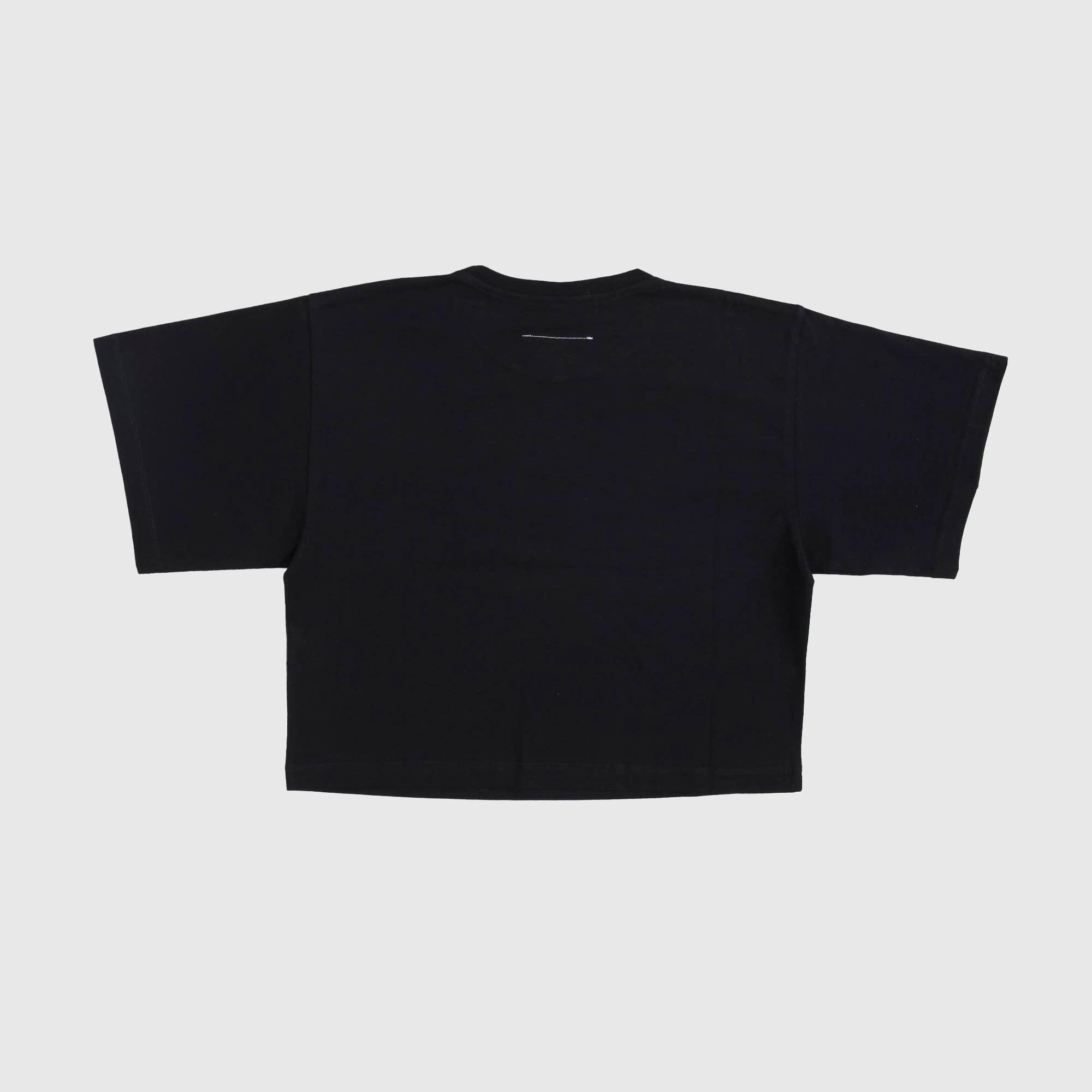 T-shirt Nera Firmata MM6 MAISON MARGIELA - annameglio.com abbigliamento moda