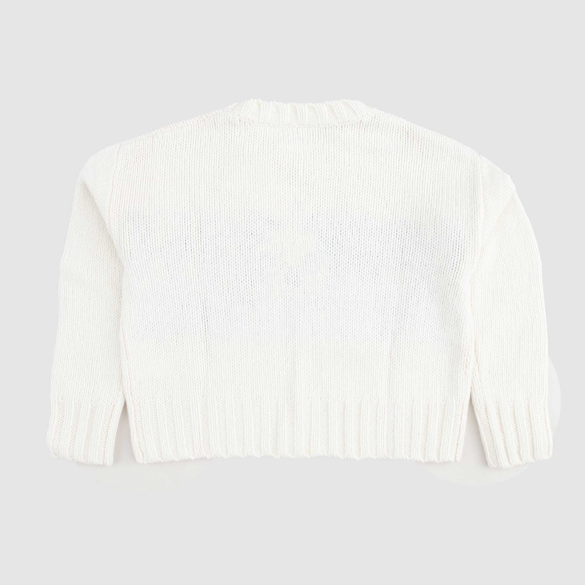 Maglioncino Bianco Con Logo Numeric Firmato MM6 - annameglio.com abbigliamento moda