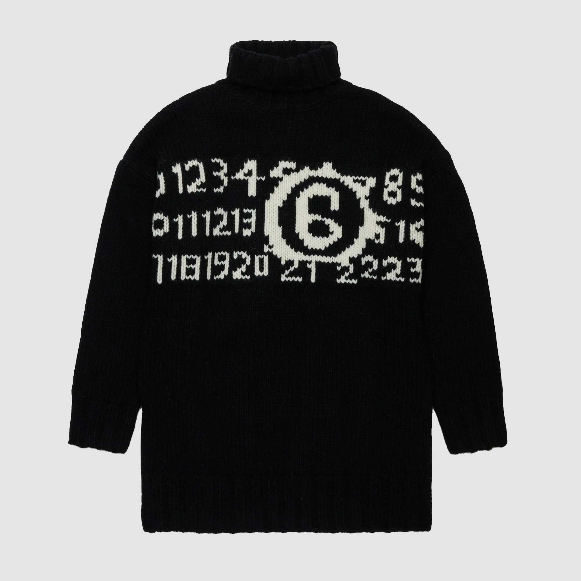 Mini Abito Nero In Maglia Firmato MM6 - annameglio.com abbigliamento moda