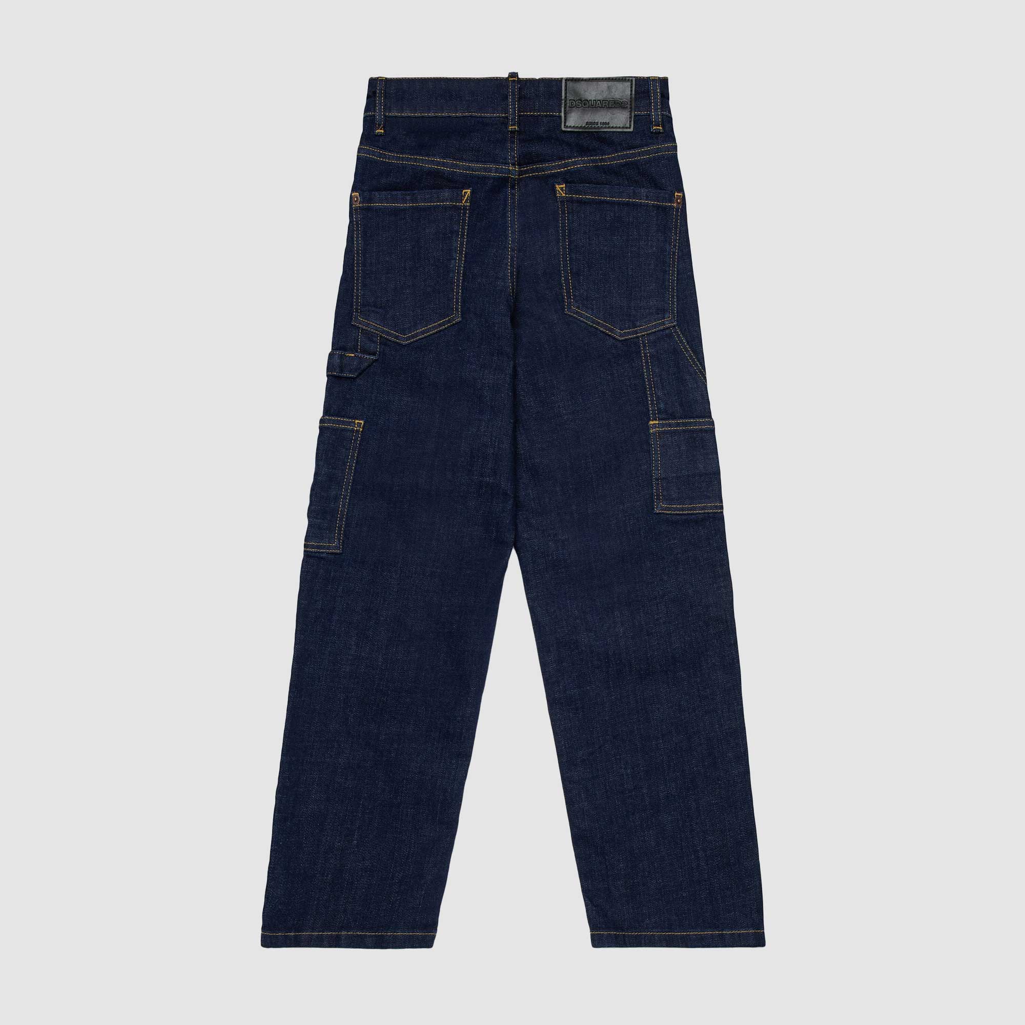 Jeans Blu Scuro Regolari Firmati DSQUARED2 - annameglio.com abbigliamento moda