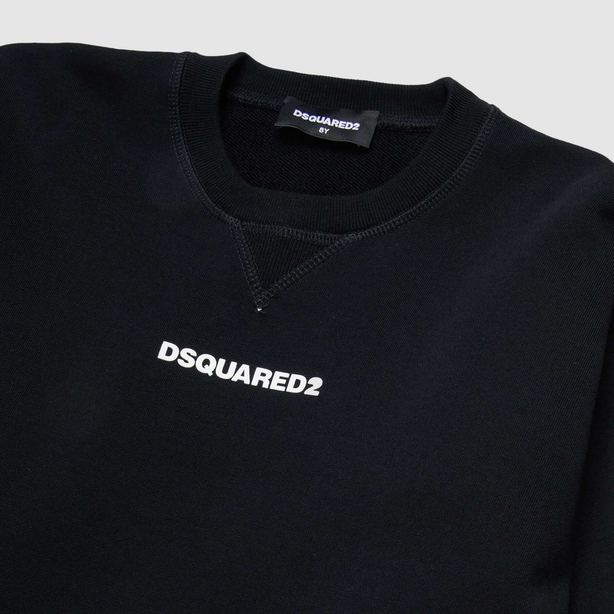 Felpa In Cotone Con Marchio Firmata DSQUARED2 - annameglio.com abbigliamento moda