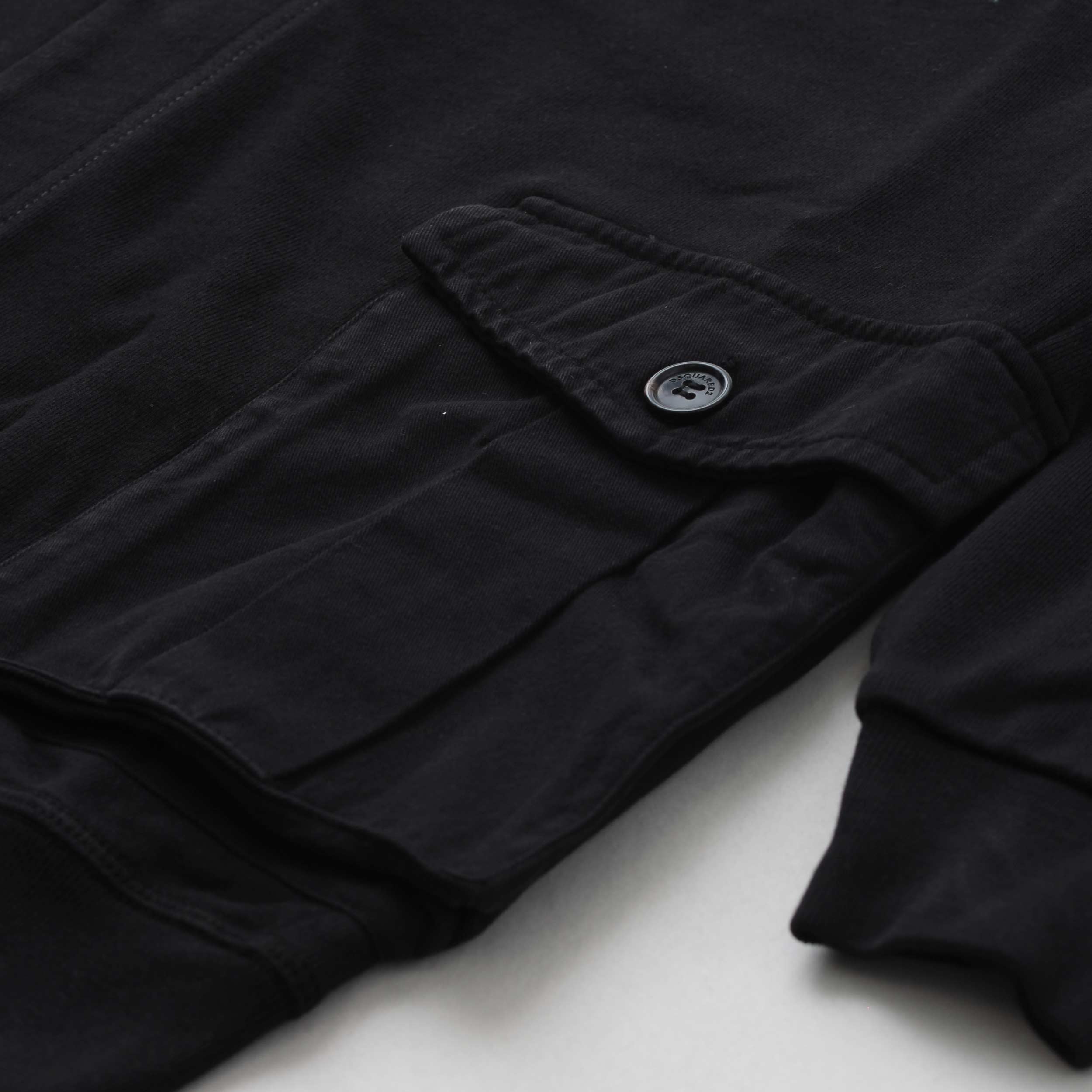 Cardigan Nero Con Logo Firmato DSQUARED2 - annameglio.com abbigliamento moda