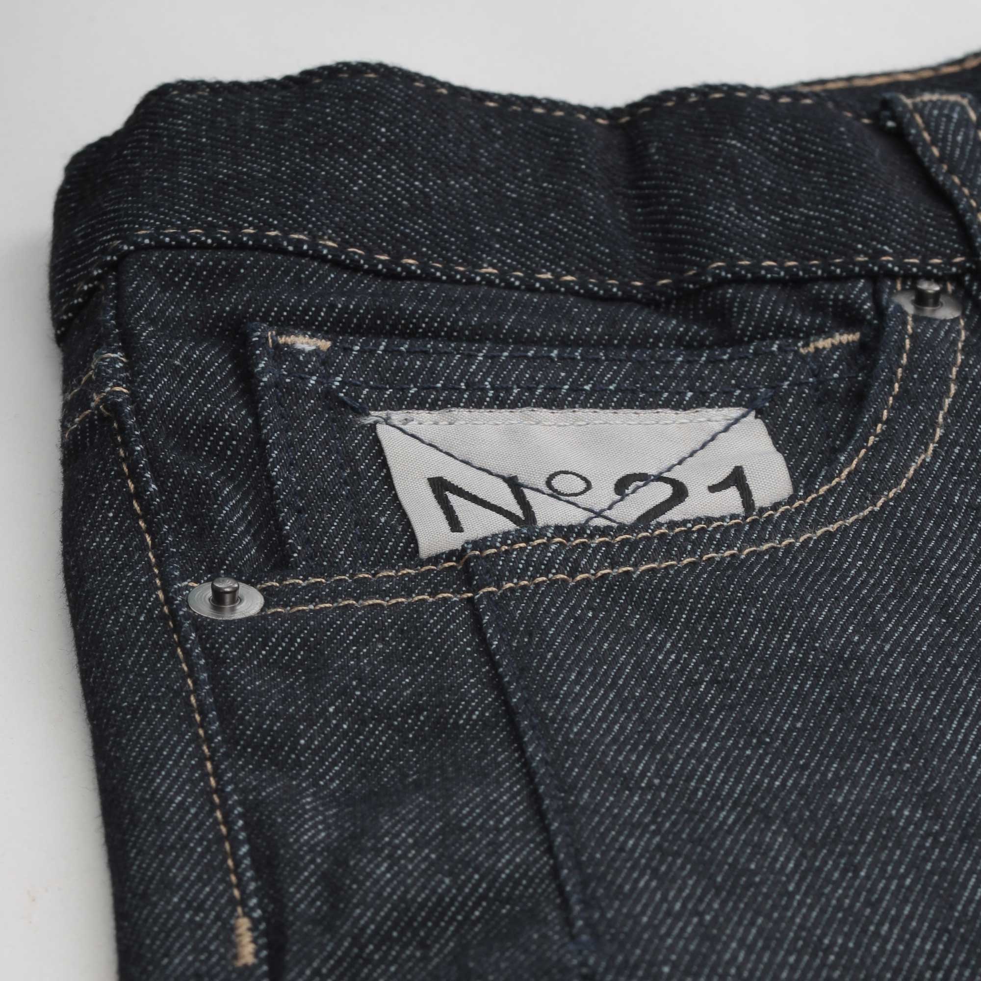 Jeans Blu Scuro Firmato N 21 - annameglio.com abbigliamento moda