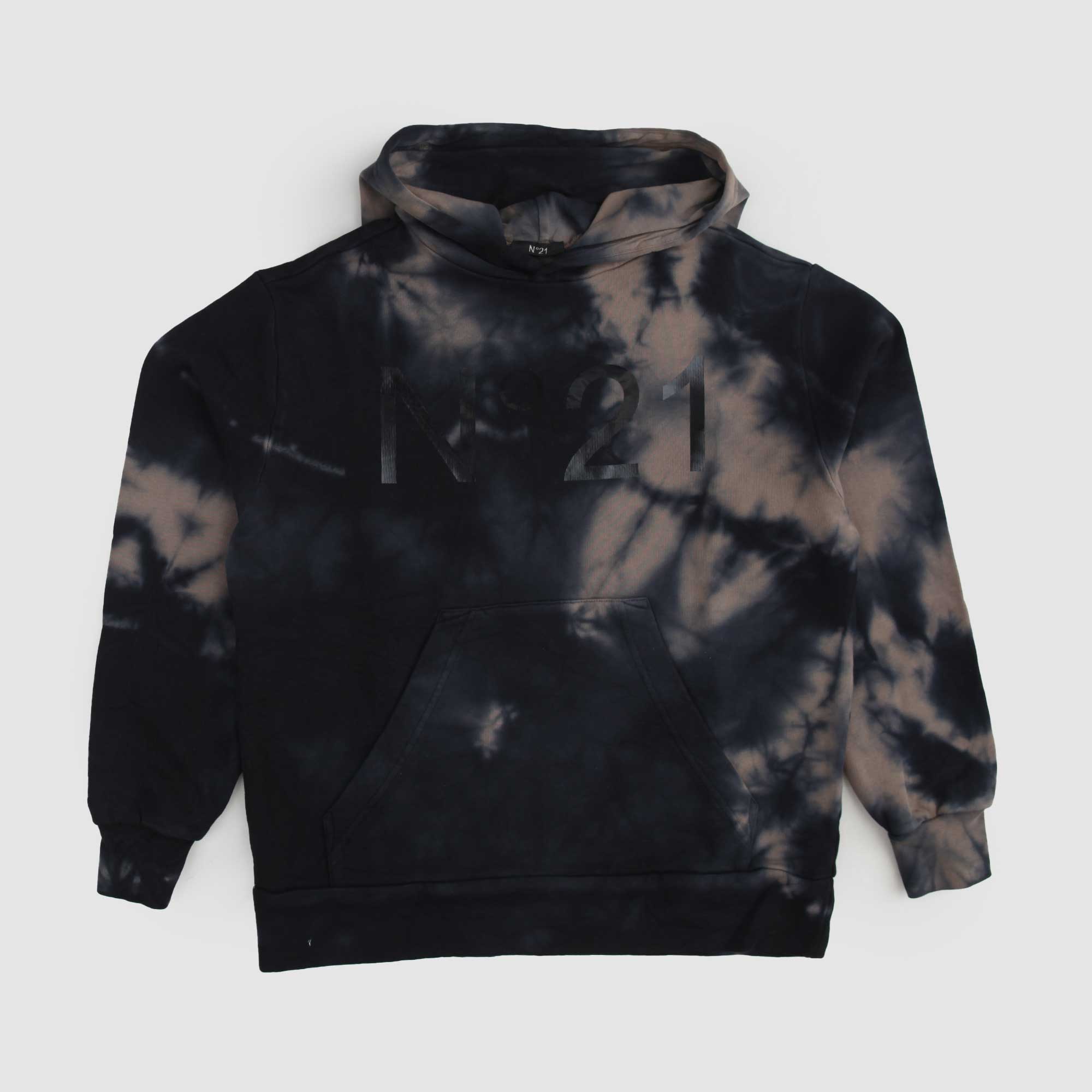 Felpa Blu E Beige Firmata N 21 - annameglio.com abbigliamento moda