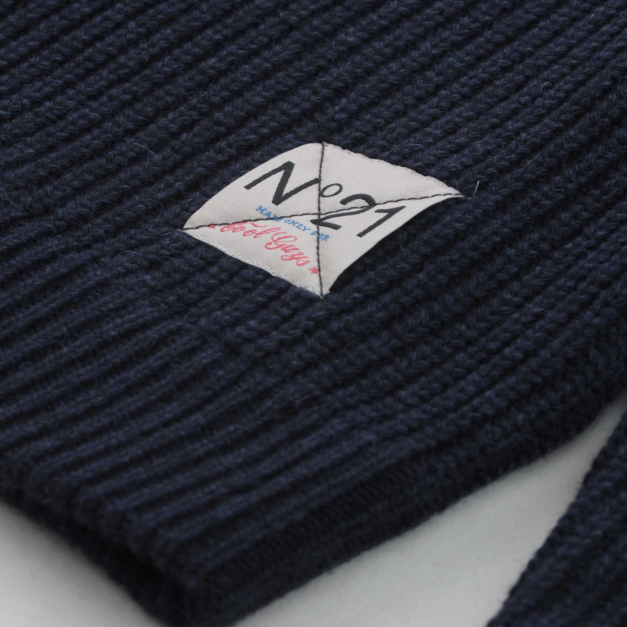 Maglione Blu Con Logo Firmato N 21 - annameglio.com abbigliamento moda