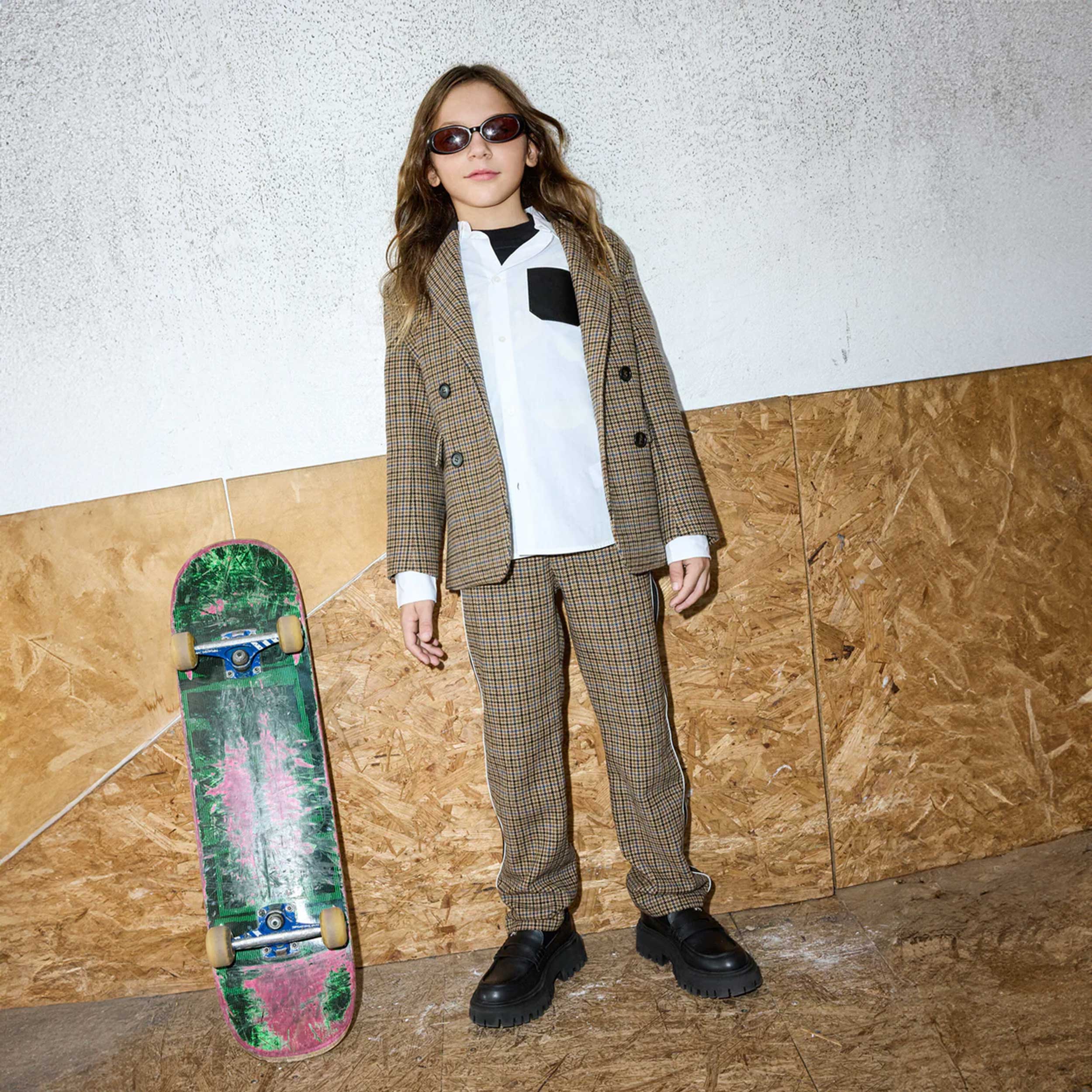 Pantaloni Straight In Harris Tweed Firmati N 21 - annameglio.com abbigliamento moda