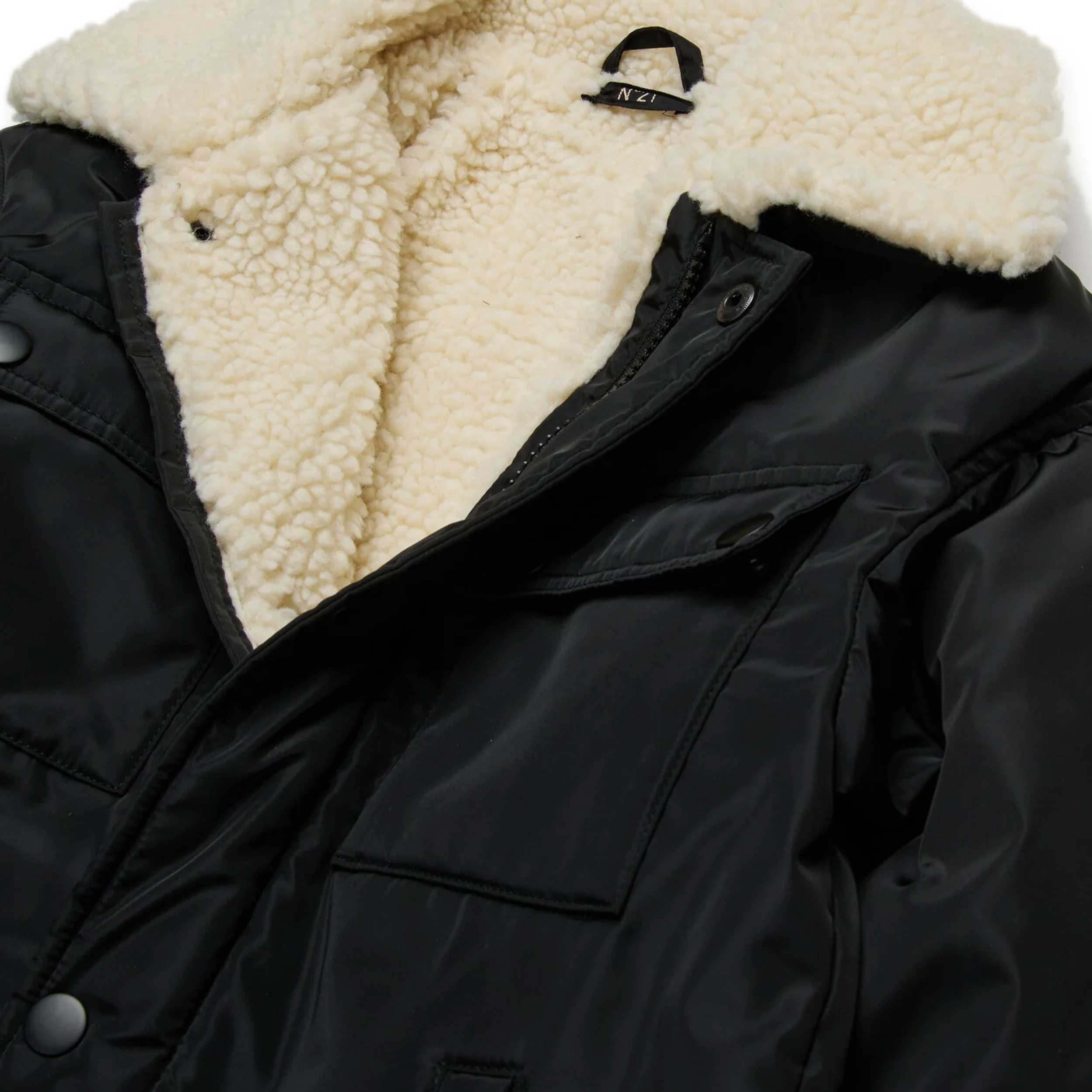 Giacca Lunga Con Interno In Teddy Firmata N 21 - annameglio.com abbigliamento moda