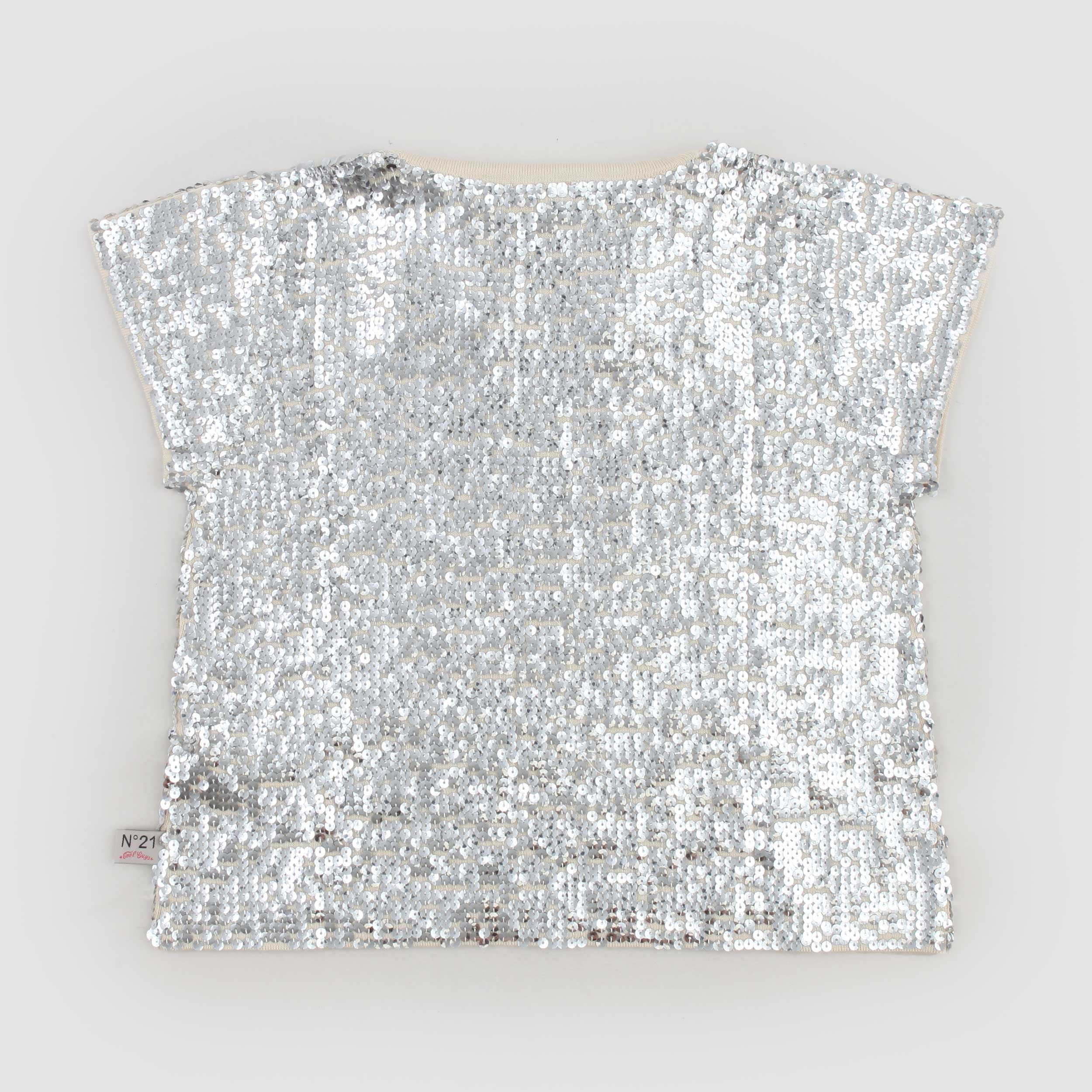 Dolcevita Grigio In Paillettes Firmato N 21 - annameglio.com abbigliamento moda